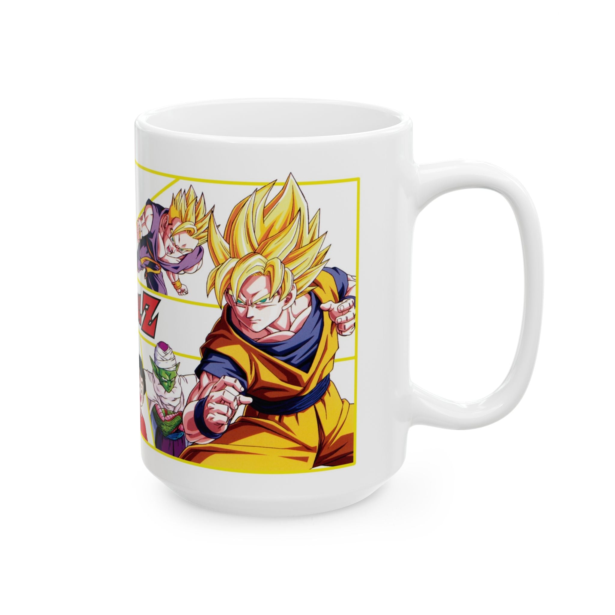 Anime-Inspired Ceramic Mug, 11oz & 15oz, Gift for Anime Lovers, Cozy Coffee Cup