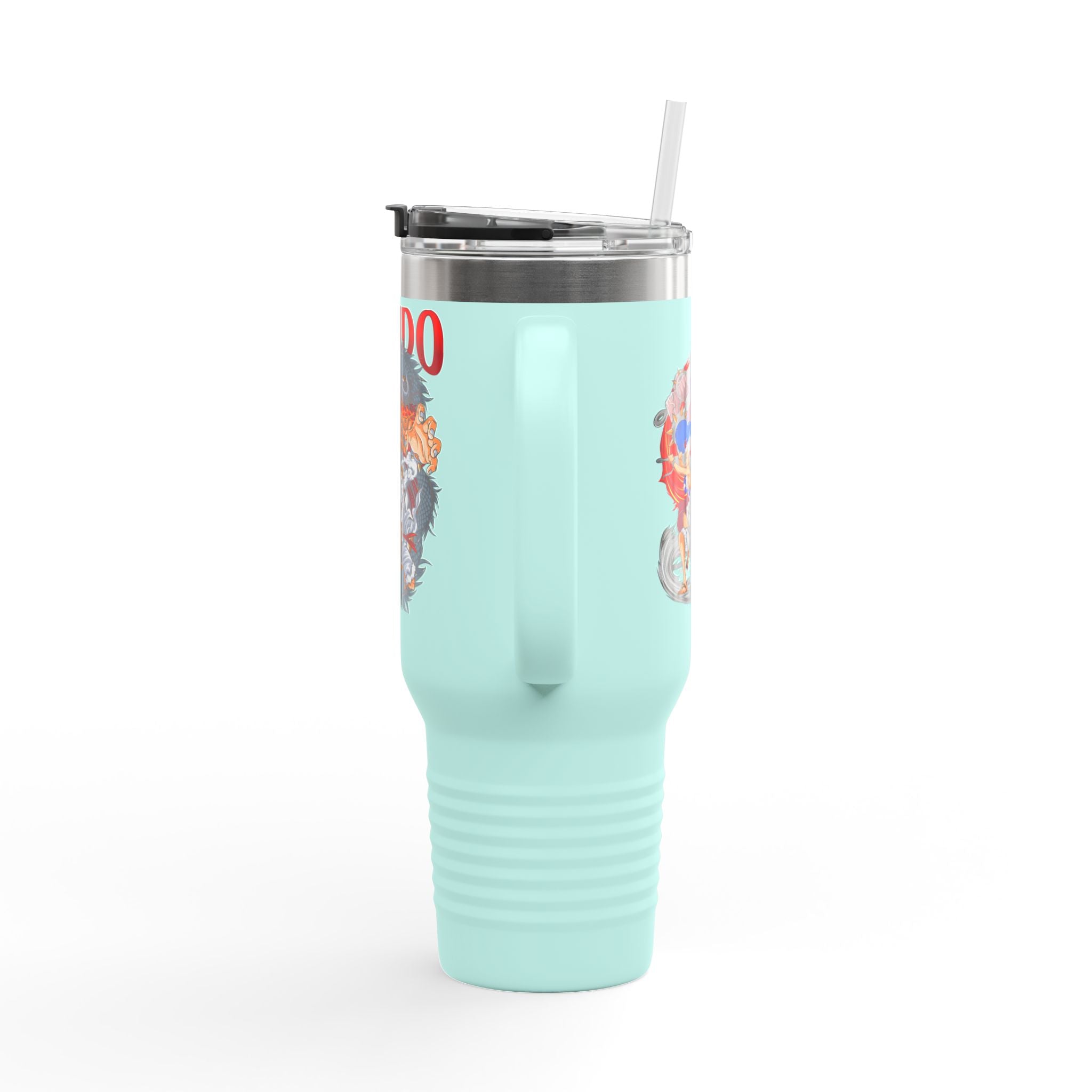 Kaido Tiger Skull Illustration 40oz Travel Mug | Insulated Tumbler