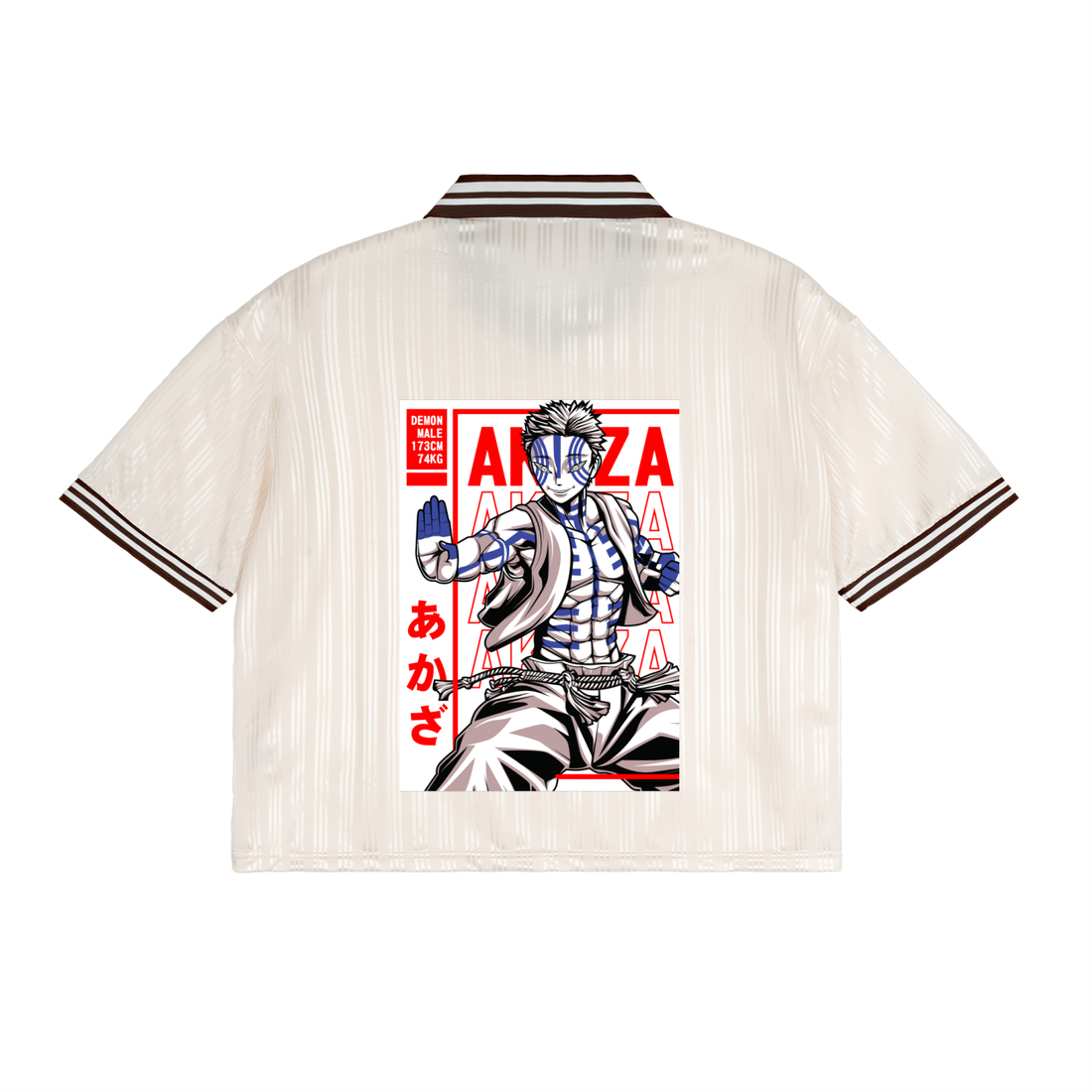 Contrast Stripes Polo Collar T-Shirt