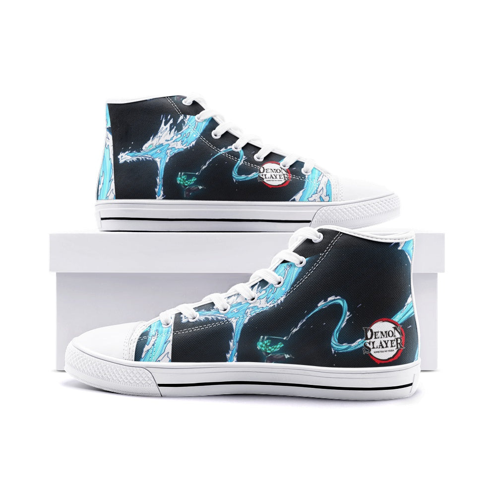 Demon Slayer (Unisex High Top Canvas Shoes)
