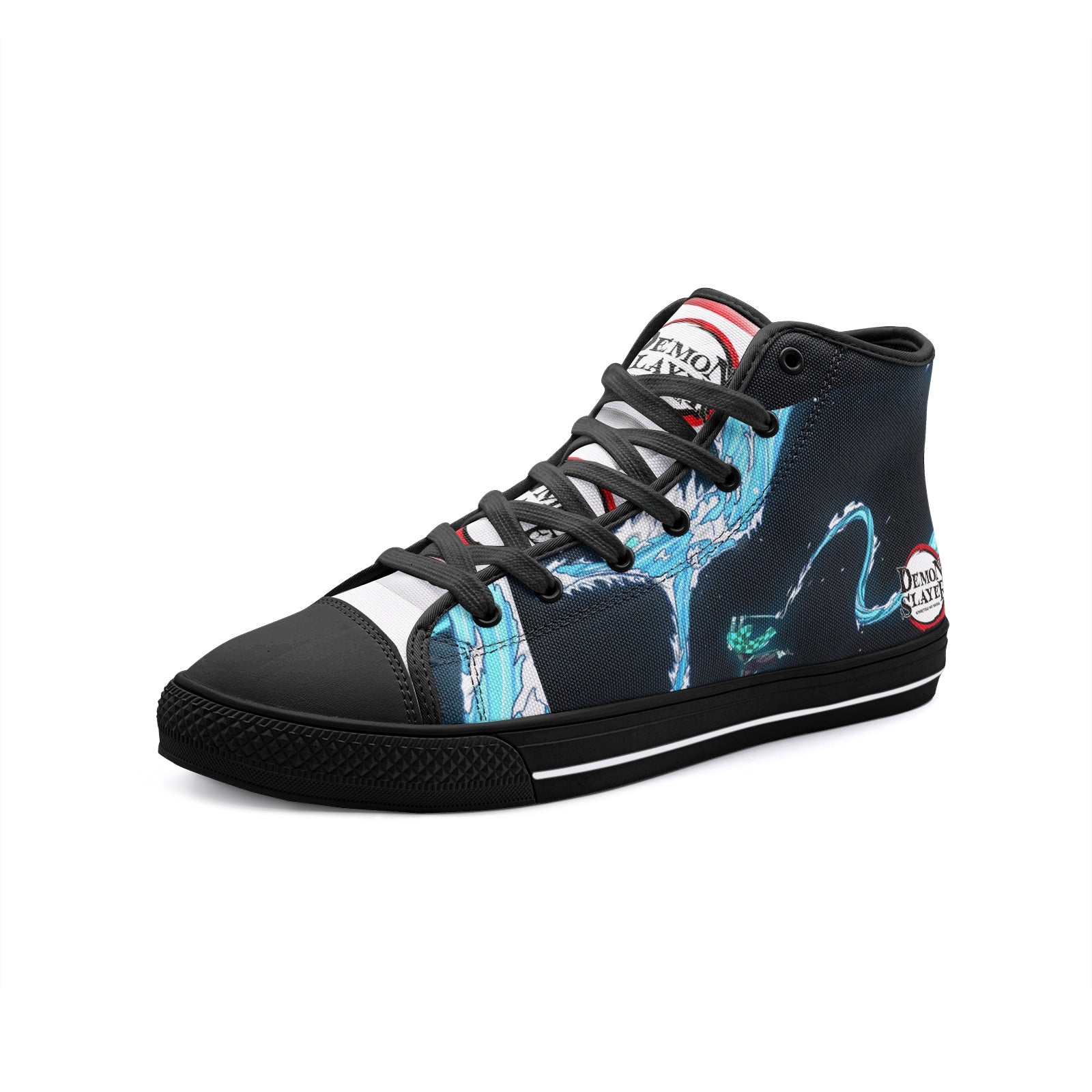 Demon Slayer (Unisex High Top Canvas Shoes)