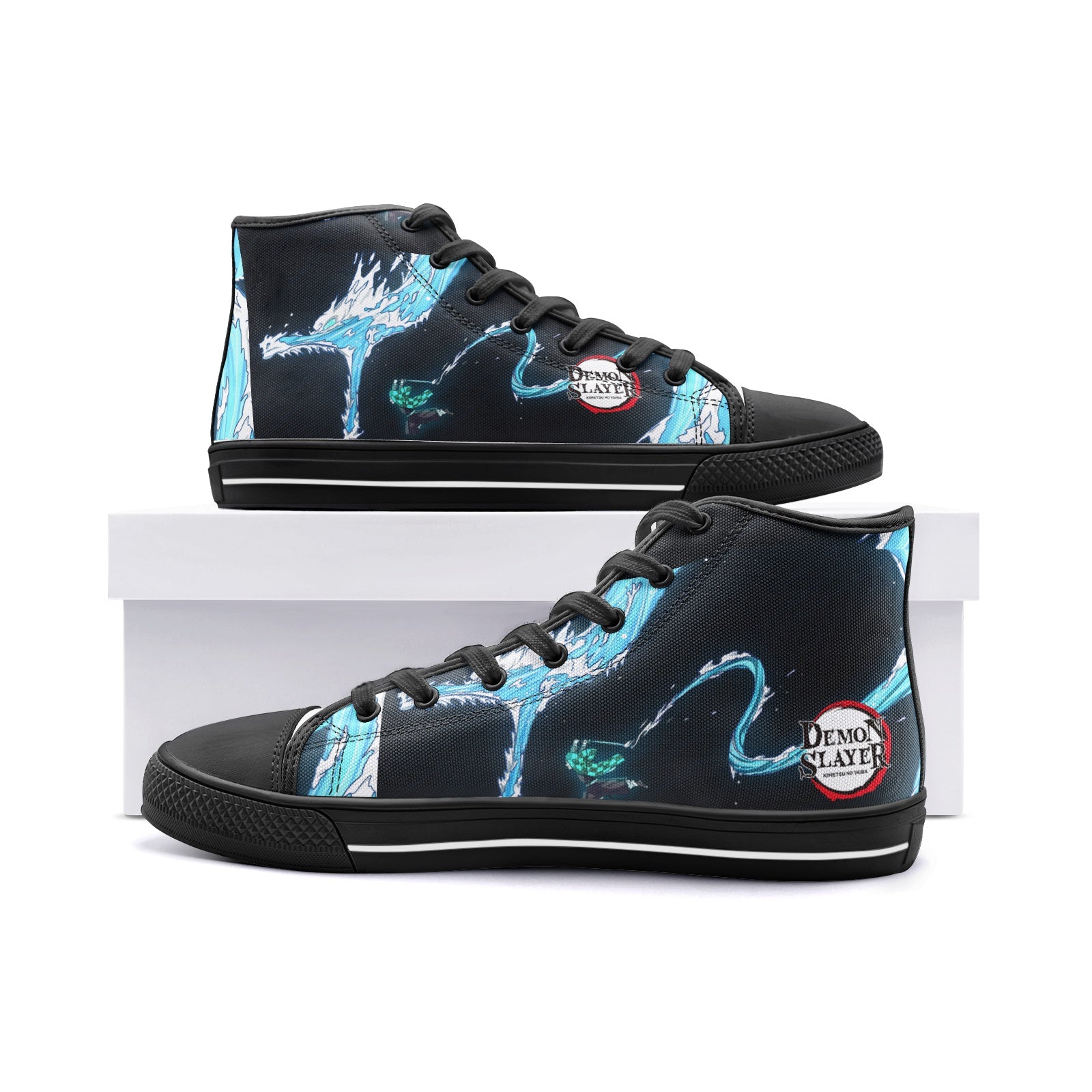 Demon Slayer (Unisex High Top Canvas Shoes)