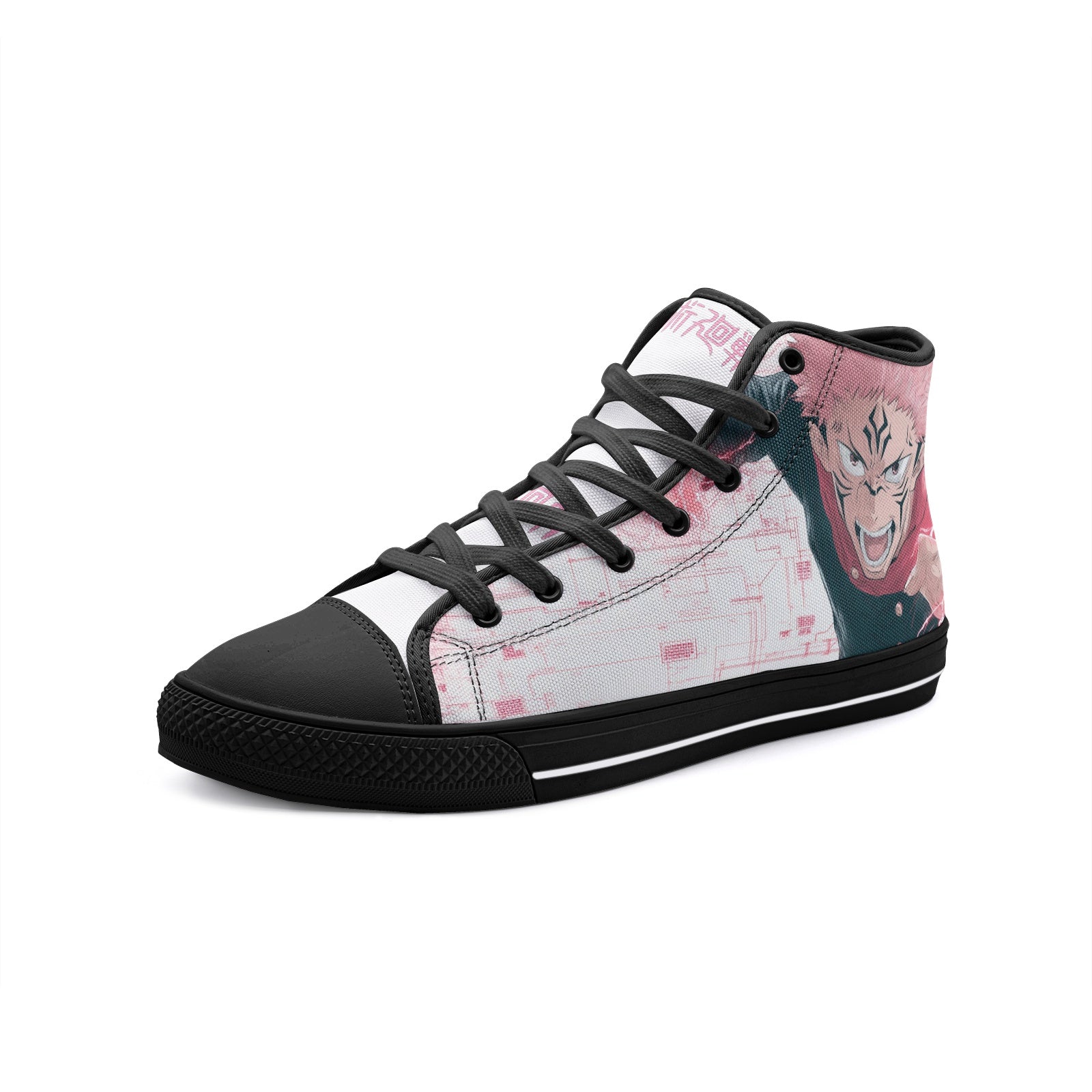 Ryomen Sukuna (Unisex High Top Canvas Shoes)