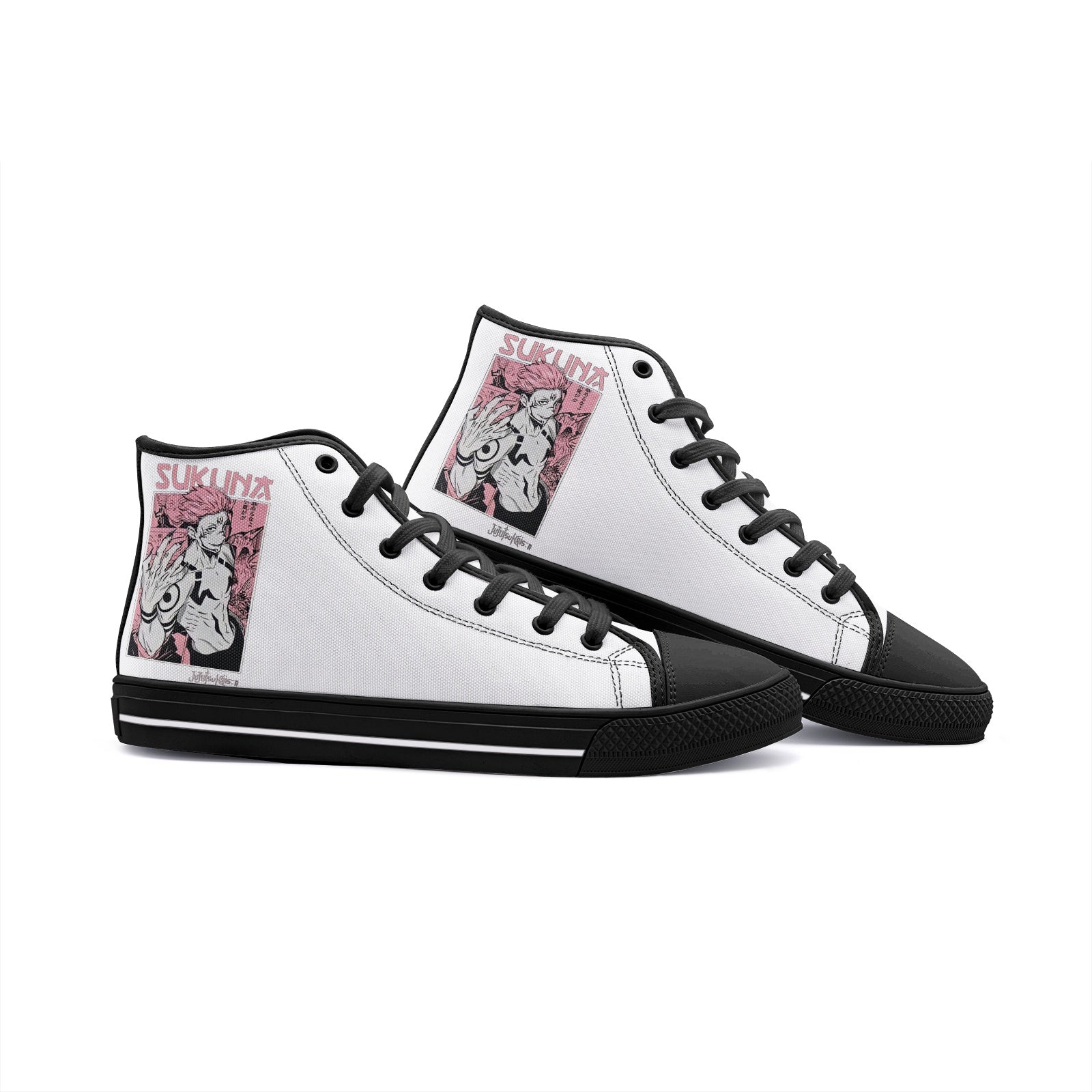 Ryomen Sukuna (Unisex High Top Canvas Shoes)