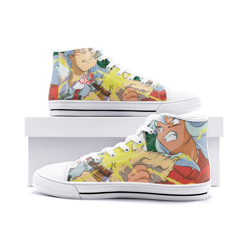 Inuyasha (Unisex High Top Canvas Shoes)