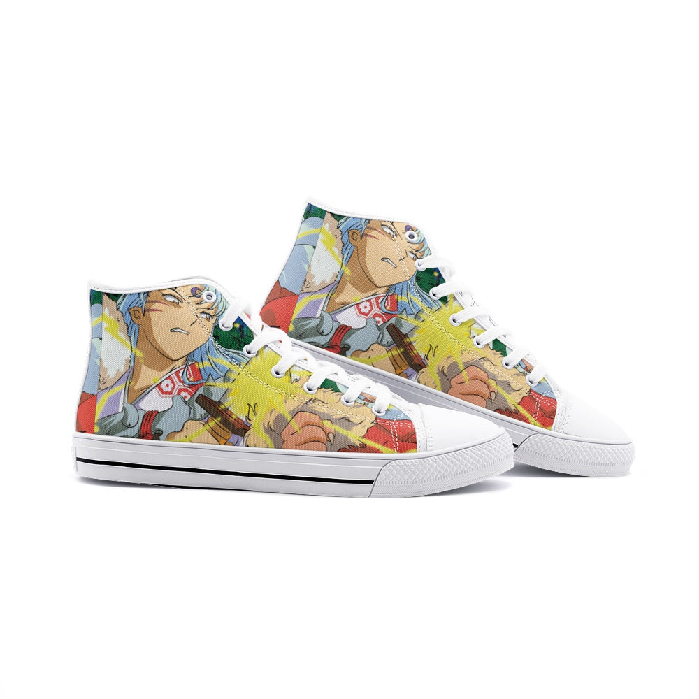 Inuyasha (Unisex High Top Canvas Shoes)