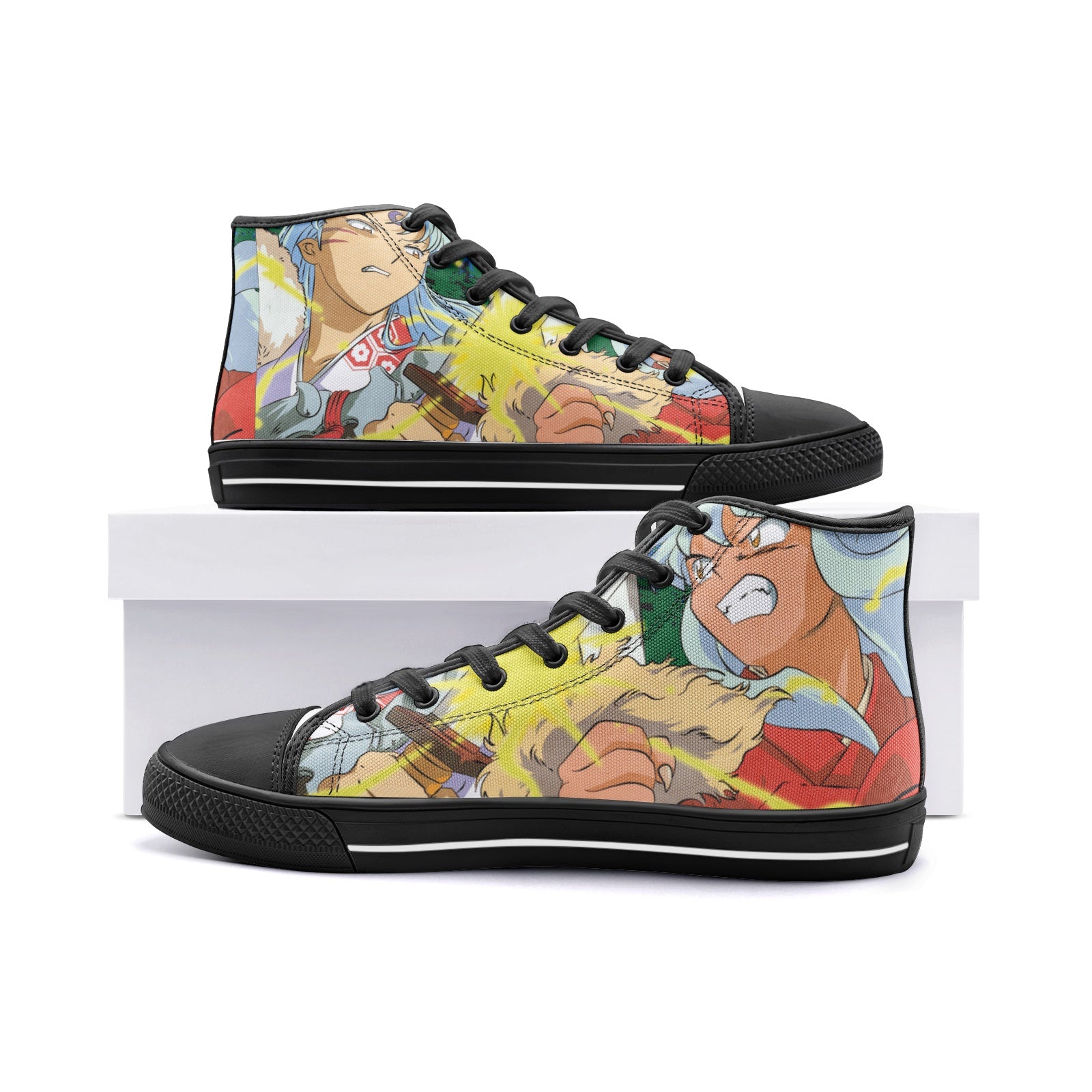 Inuyasha (Unisex High Top Canvas Shoes)
