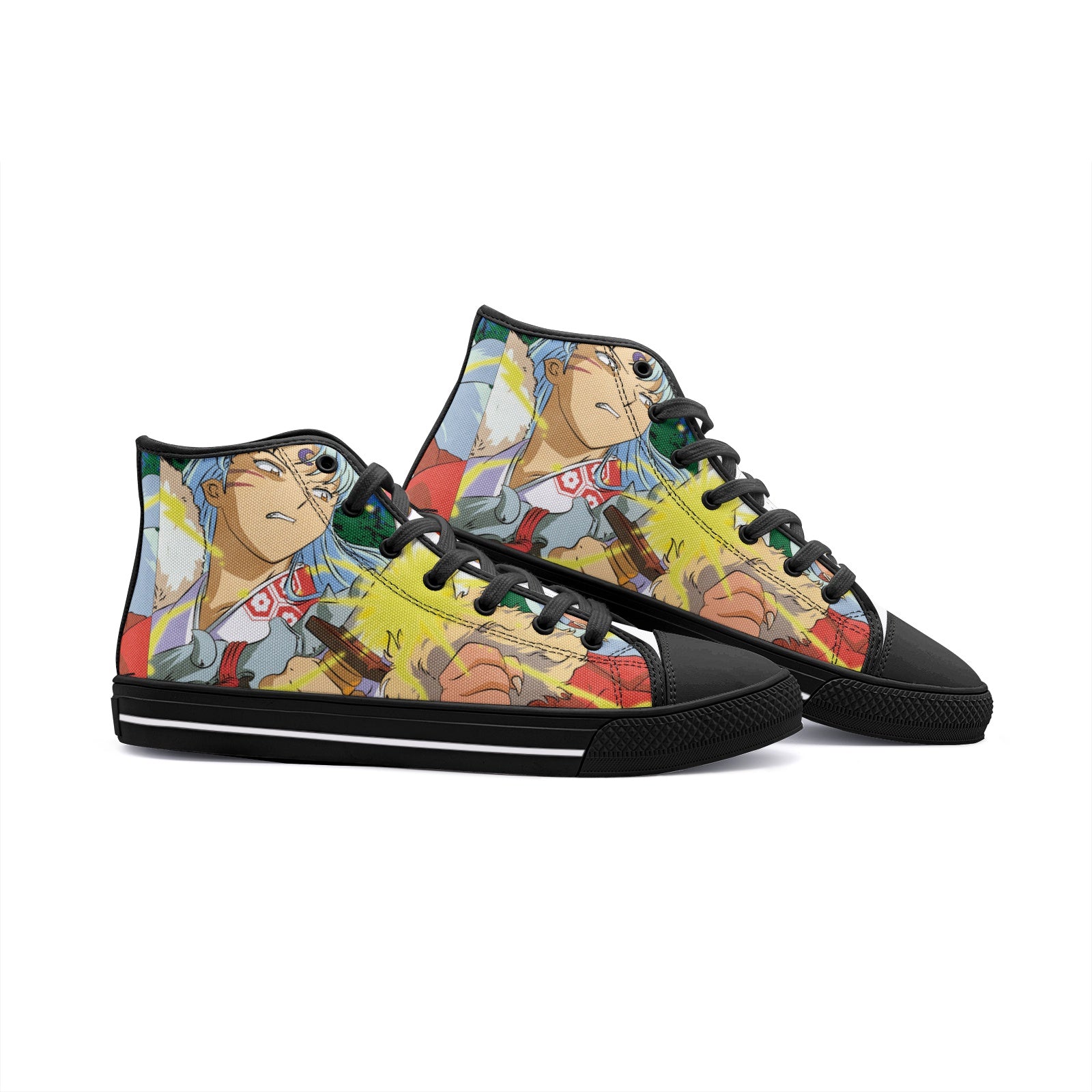 Inuyasha (Unisex High Top Canvas Shoes)