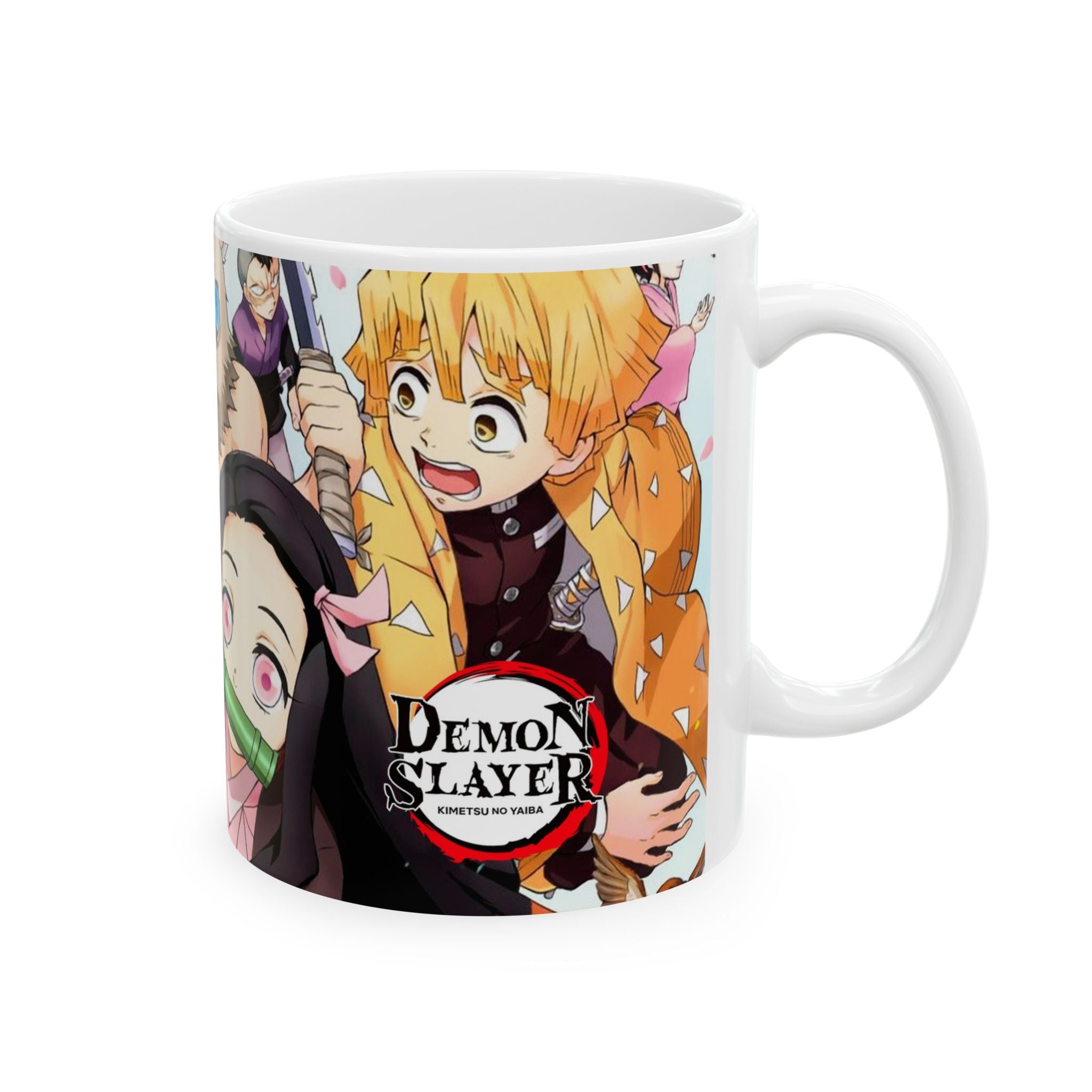 Anime-Inspired Ceramic Mug, Cute Coffee Cup, Gifts for Fans, Collectible Drinkware, Vibrant Art, Unique Gift Ideas