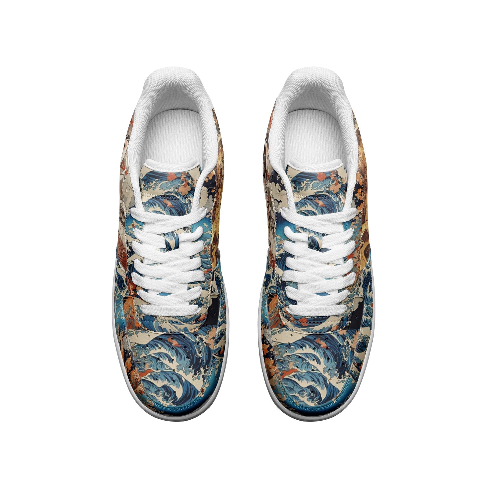Pokemon (Unisex Low Top Leather Sneakers)