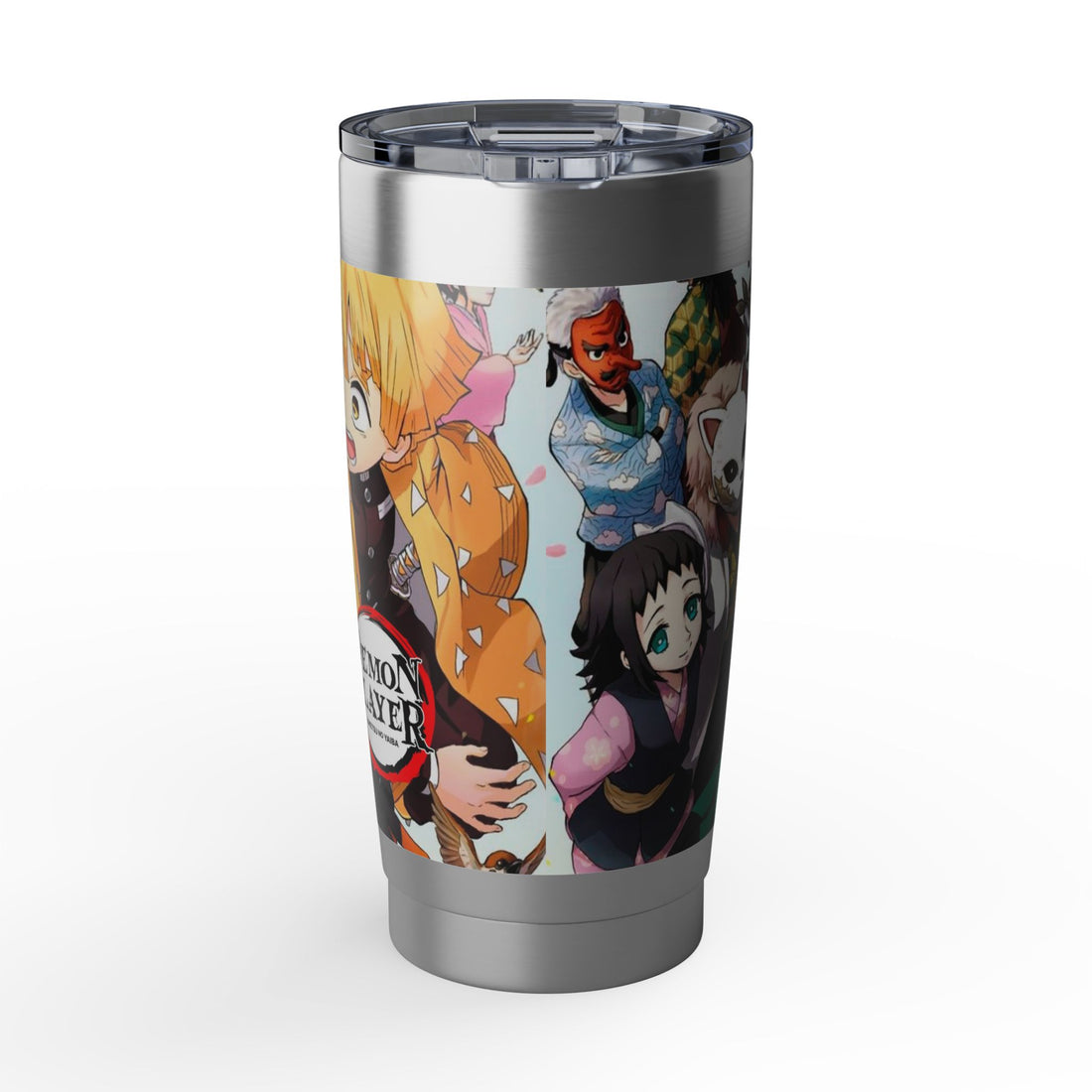 Demon Slayer Chibi Characters Tumbler | Anime 20oz Travel Cup