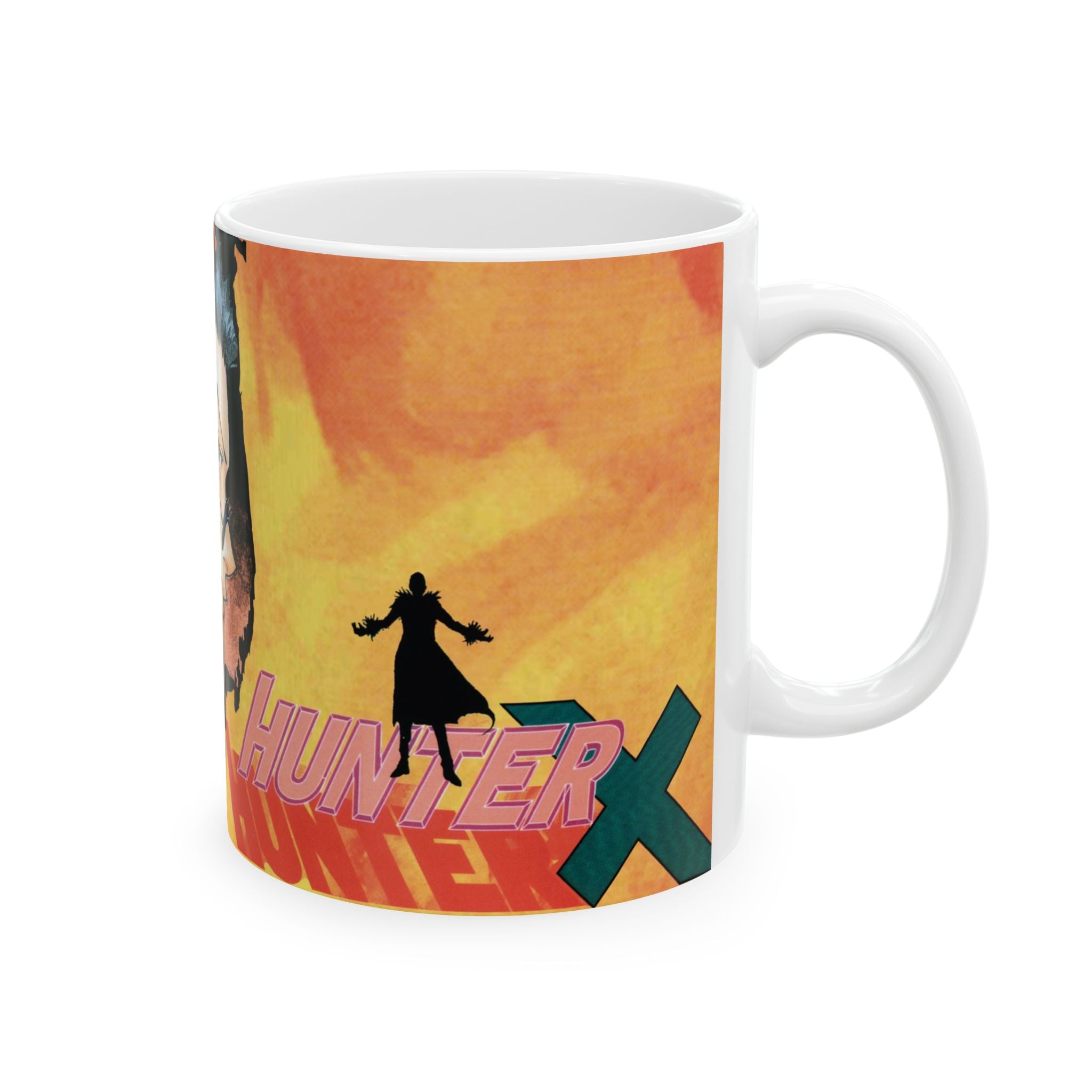 Anime Art Ceramic Mug - Perfect Gift for Fans, 11oz or 15oz, Unique Coffee Cup, Manga Lover's Present, Vibrant Design