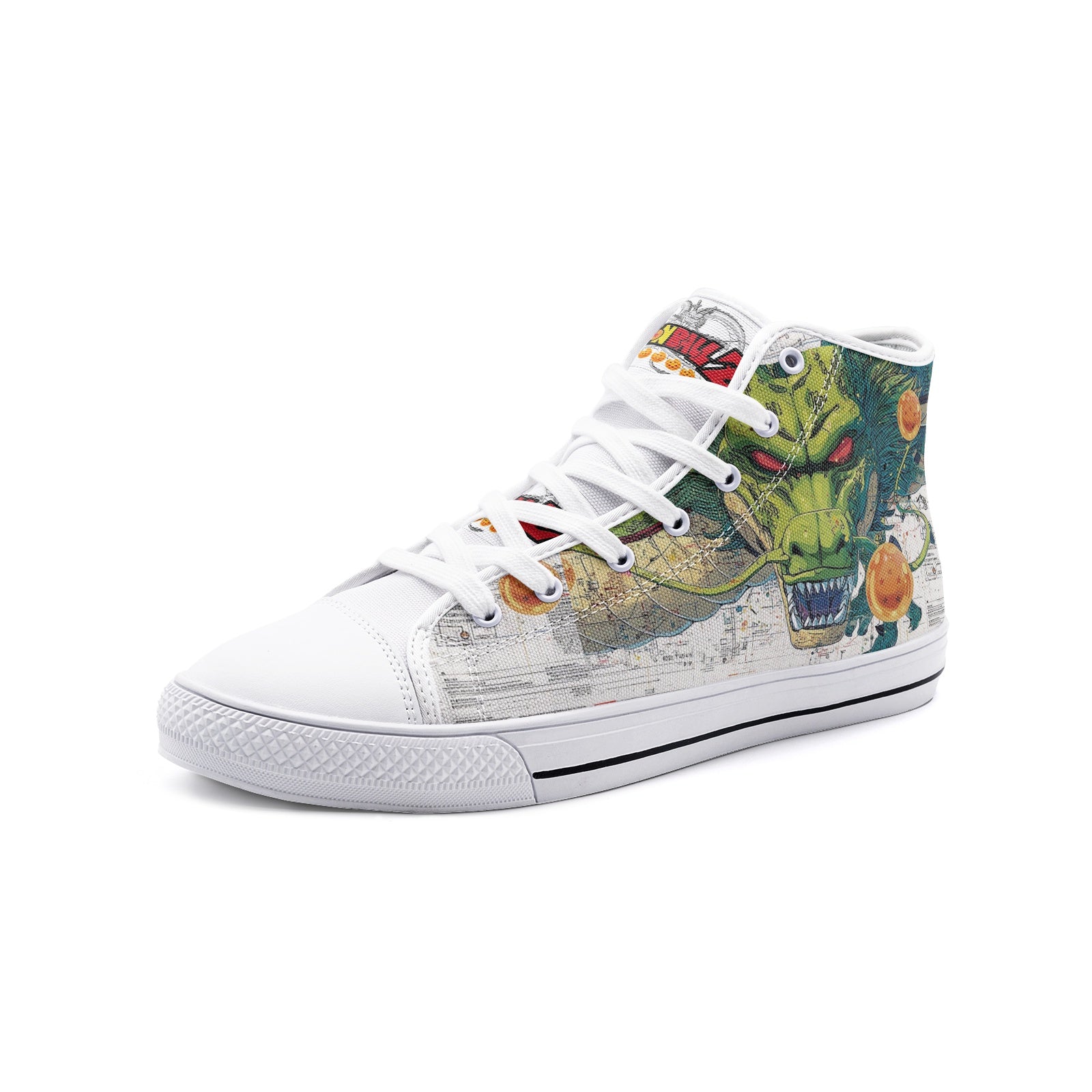 DBZ-Shenlon (Unisex High Top Canvas Shoes)