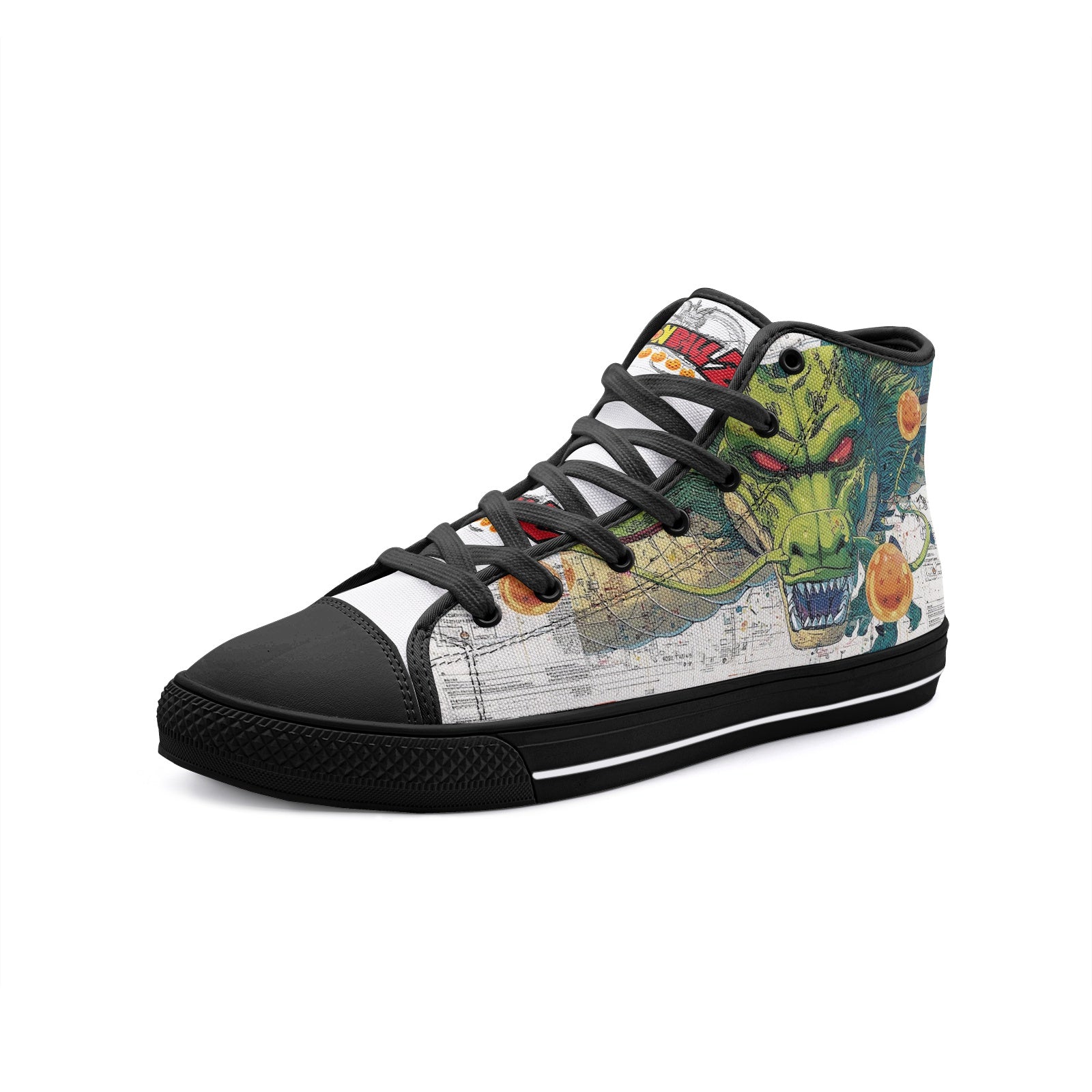 DBZ-Shenlon (Unisex High Top Canvas Shoes)