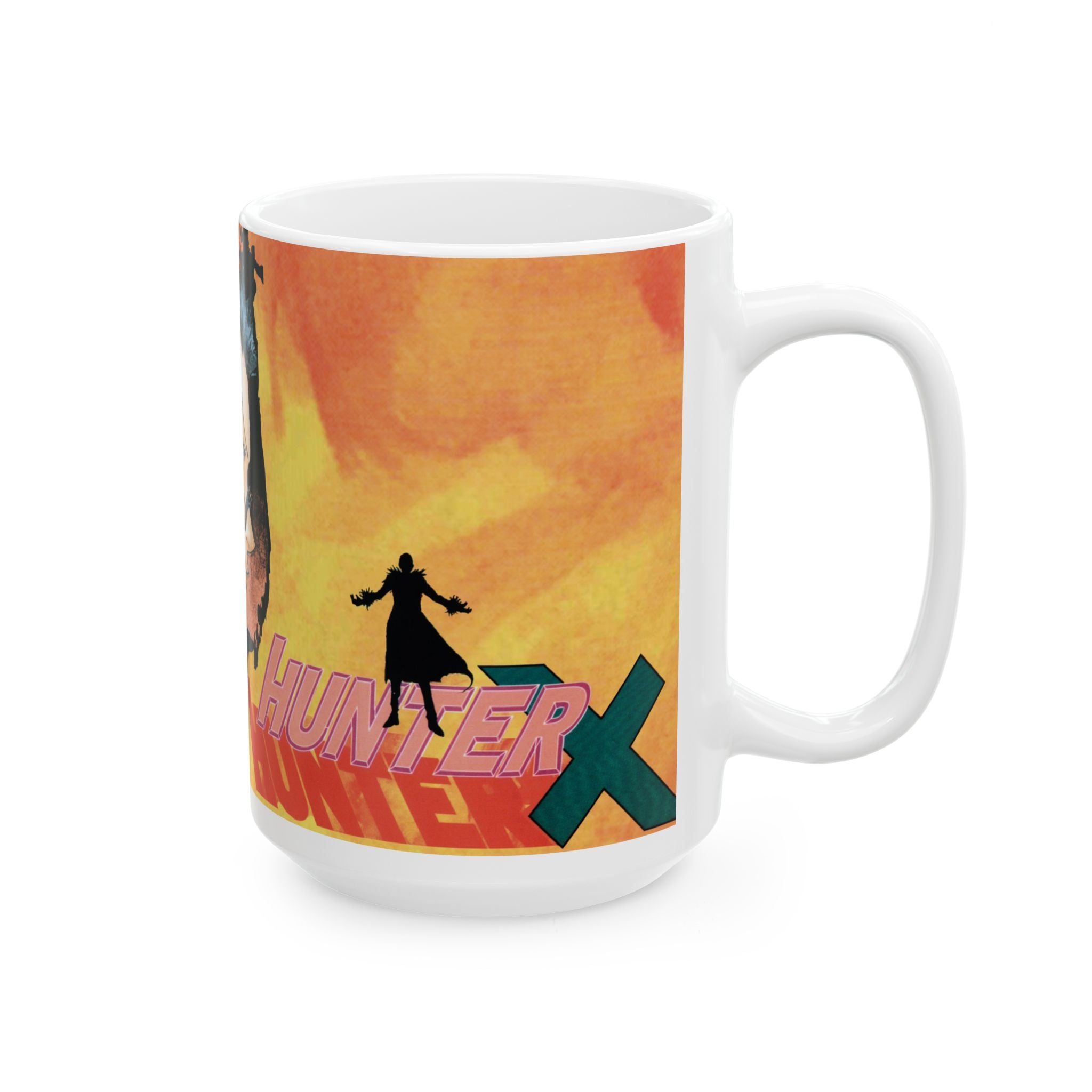 Anime Art Ceramic Mug - Perfect Gift for Fans, 11oz or 15oz, Unique Coffee Cup, Manga Lover's Present, Vibrant Design