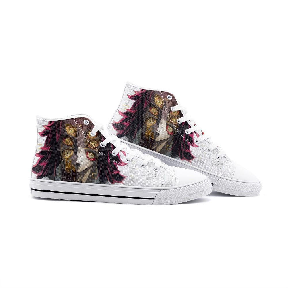 Akaza (Unisex High Top Canvas Shoes)