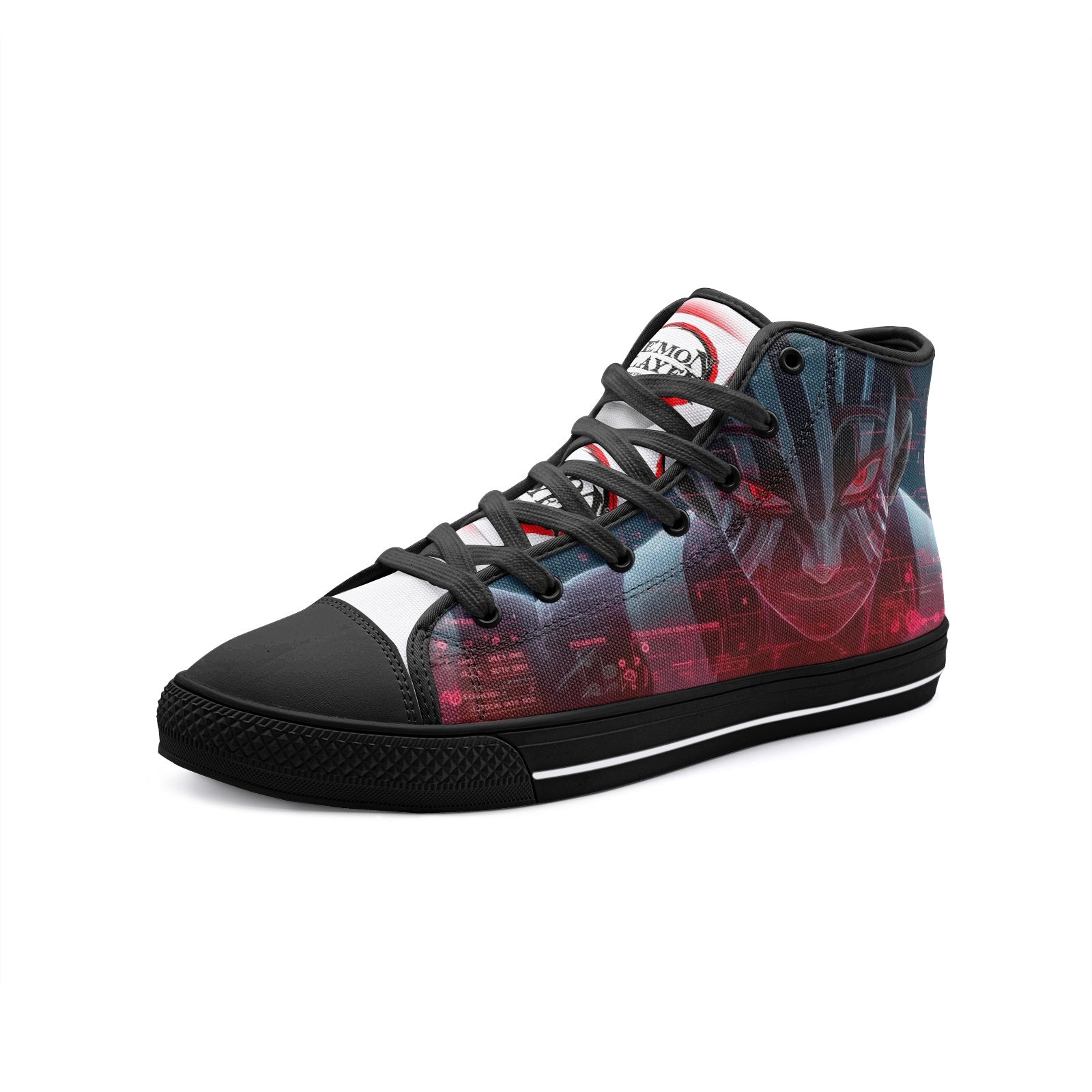 Akaza (Unisex High Top Canvas Shoes)