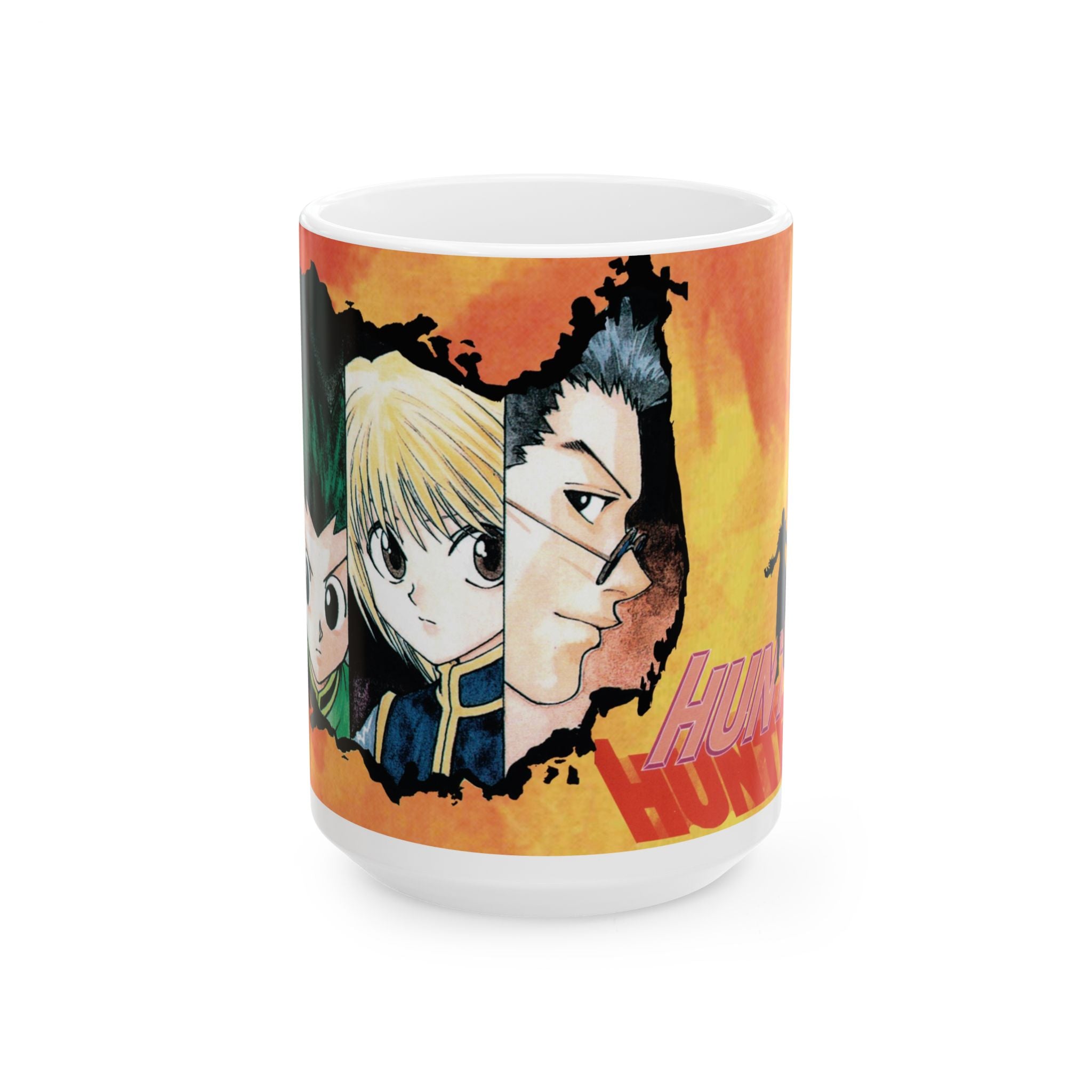 Anime Art Ceramic Mug - Perfect Gift for Fans, 11oz or 15oz, Unique Coffee Cup, Manga Lover's Present, Vibrant Design