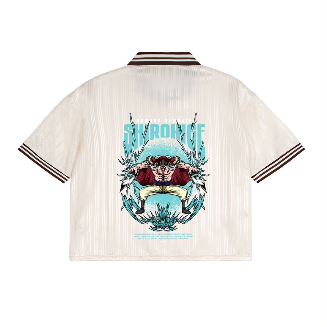 Contrast Stripes Polo Collar T-Shirt