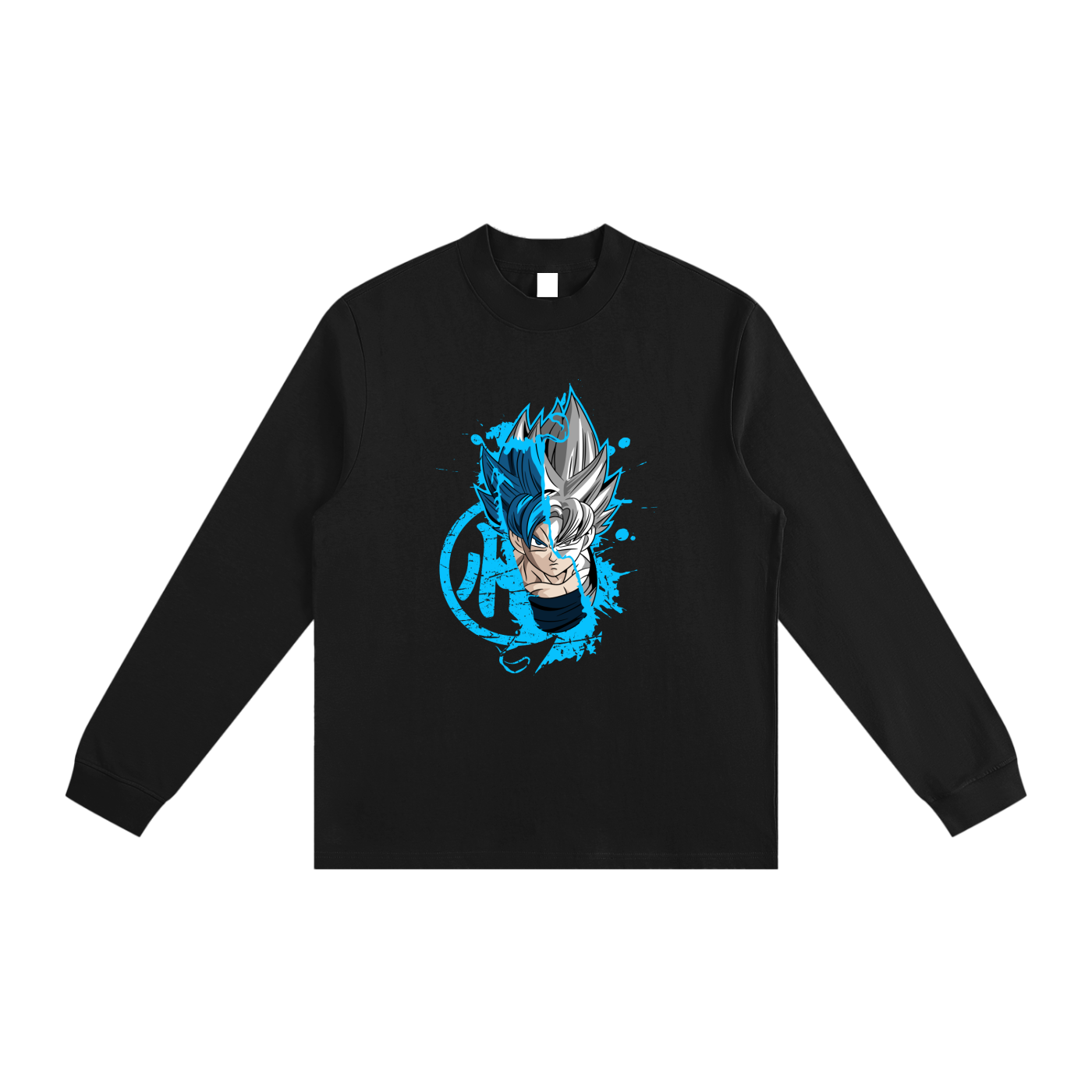 Anime Essential Non-Shrink Mock Neck Sweatshirt