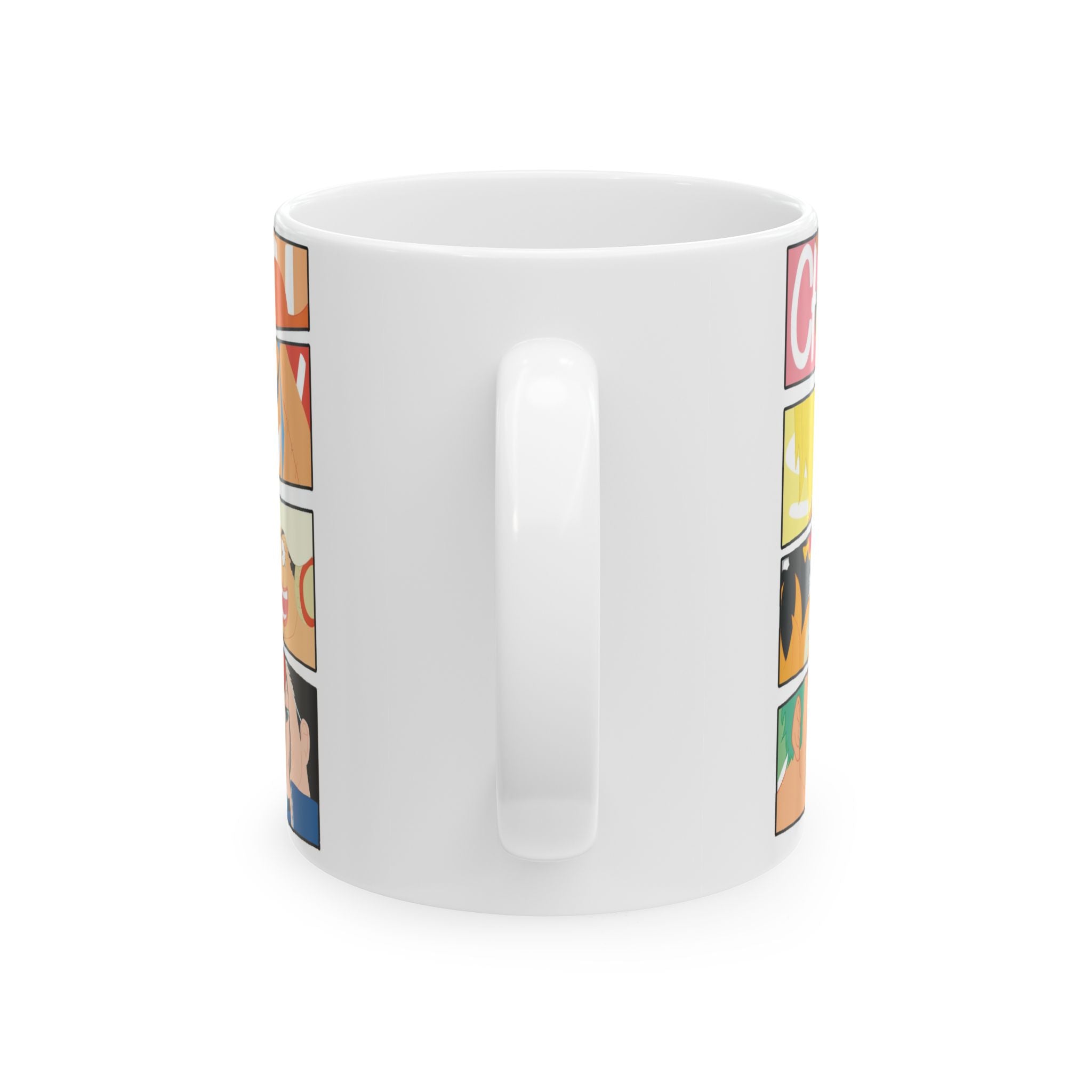 Anime-Inspired Ceramic Mug for Fans, Gift for Anime Lovers, 11oz/15oz Mug, Cute Anime Art Cup