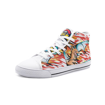 Pokemon (Unisex High Top Canvas Shoes)