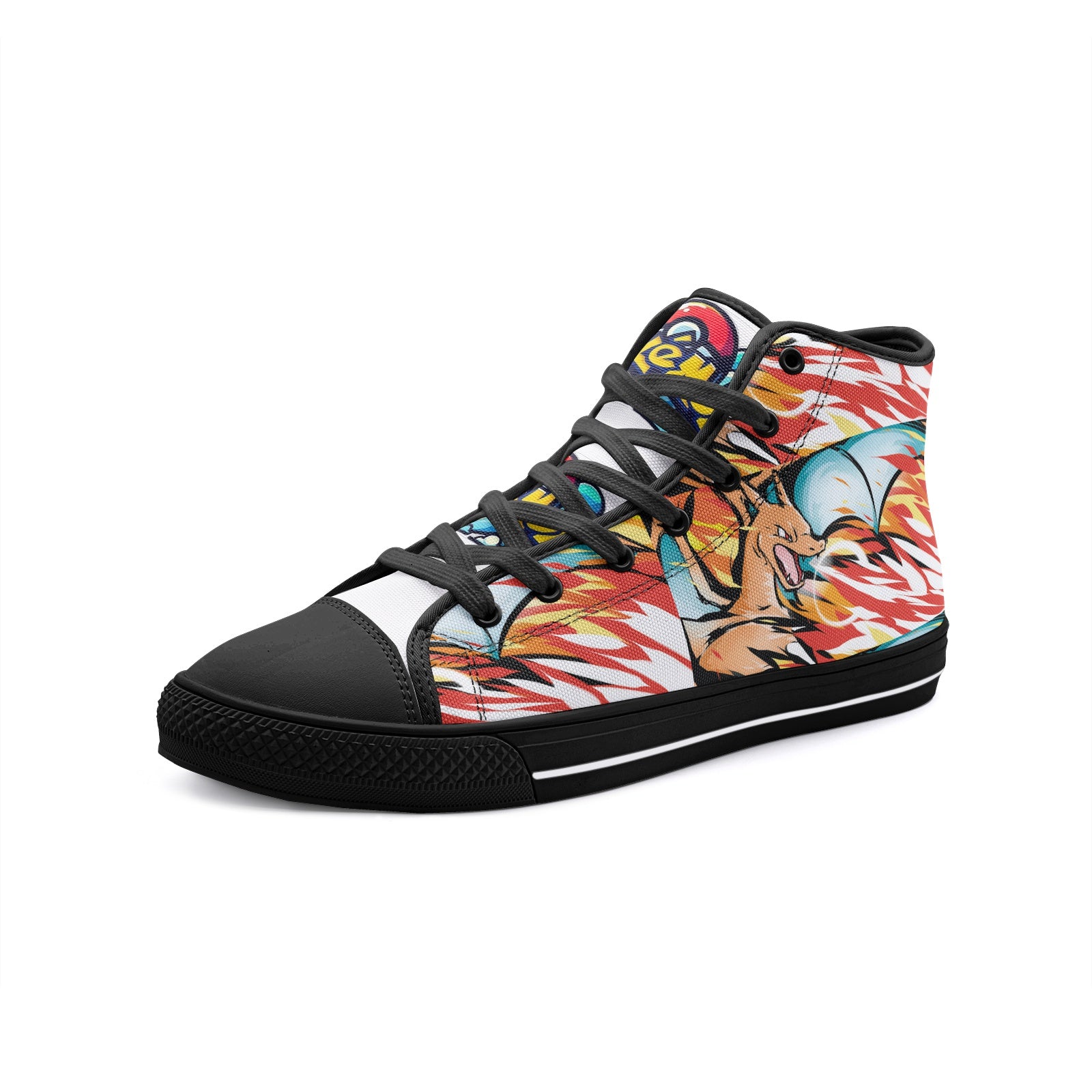 Pokemon (Unisex High Top Canvas Shoes)