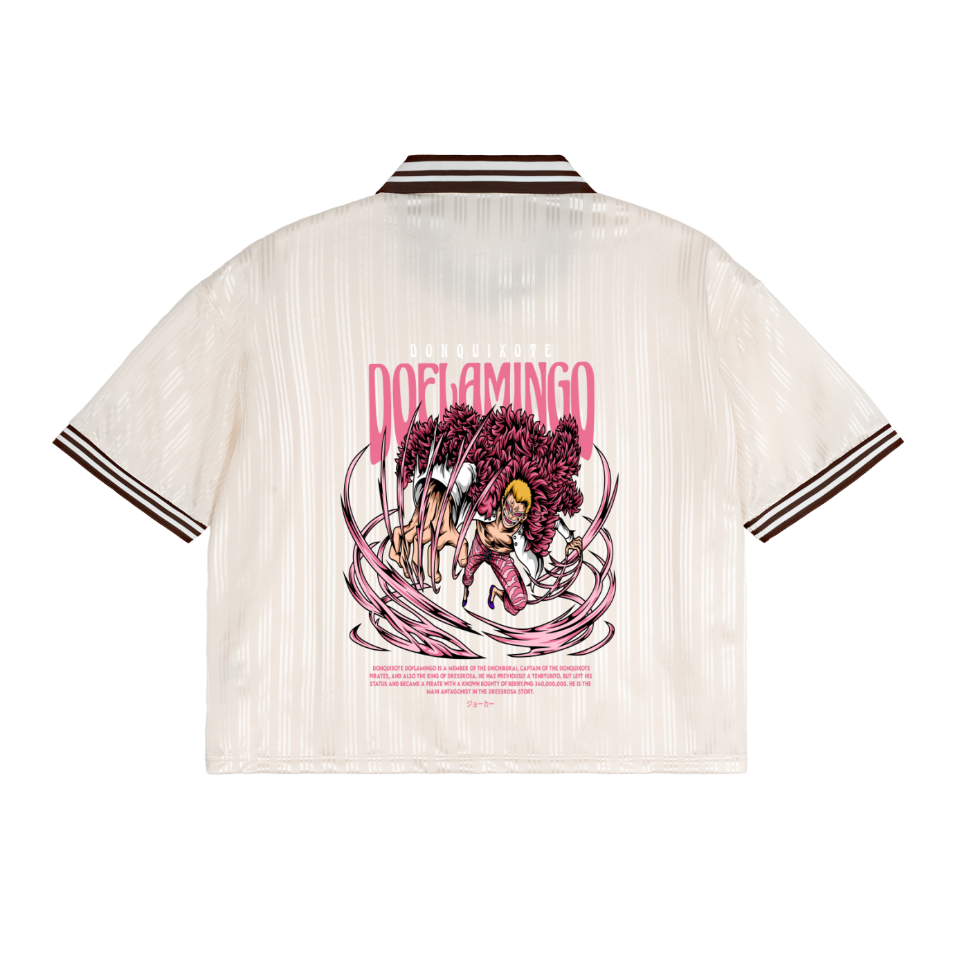 Contrast Stripes Polo Collar T-Shirt