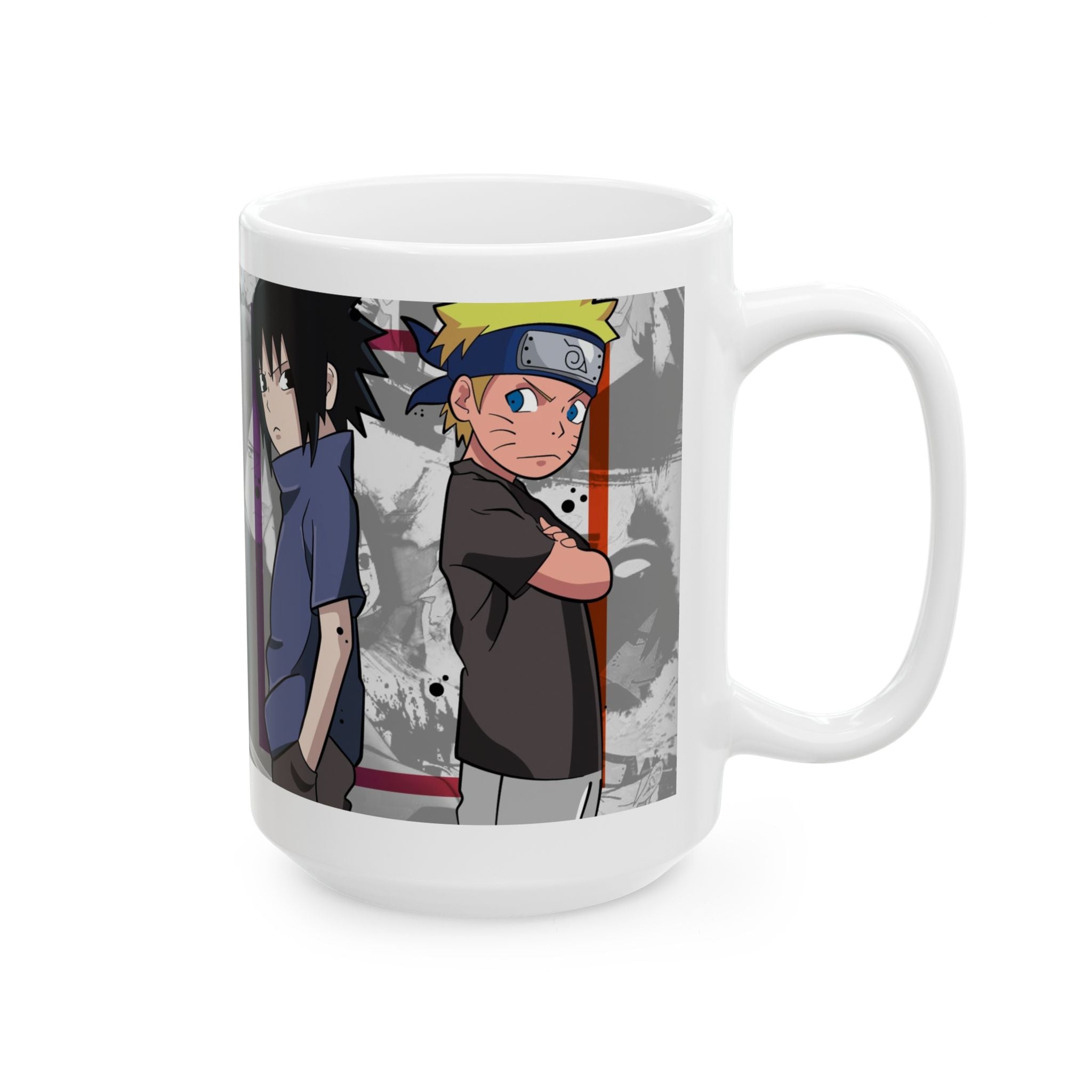 Anime-Inspired Ceramic Mug, 11oz & 15oz, Gift for Anime Lovers, Cozy Coffee Cup
