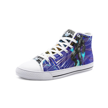 War Machine- Marvel (Unisex High Top Canvas Shoes)