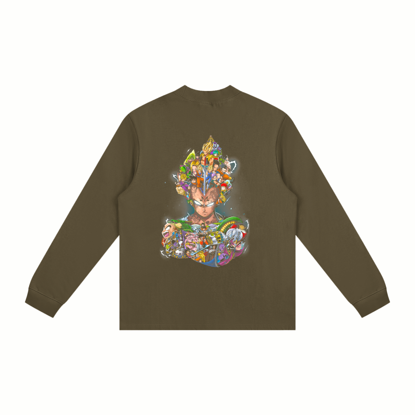 Anime Essential Non-Shrink Mock Neck Sweatshirt