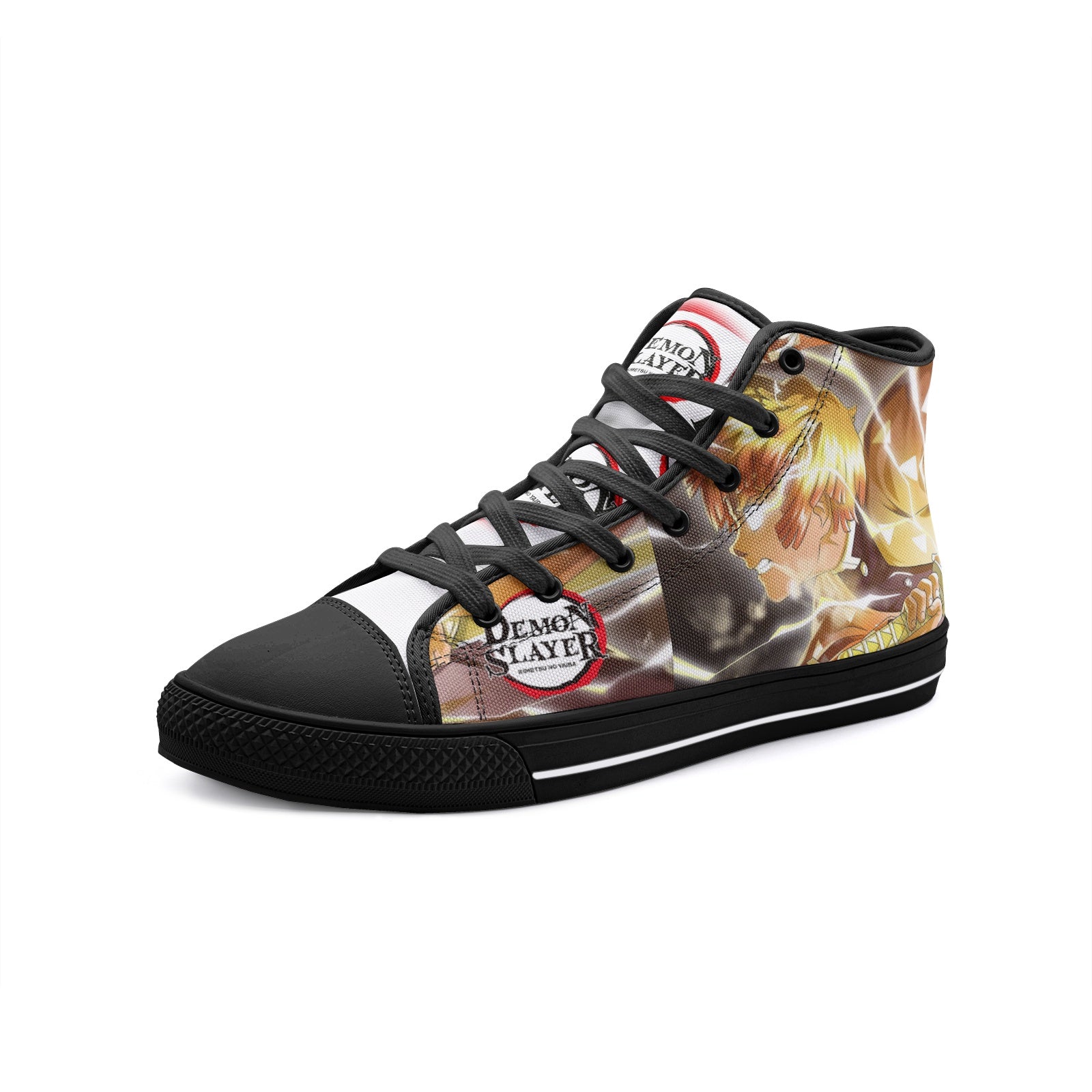 Zenitsu (Unisex High Top Canvas Shoes)