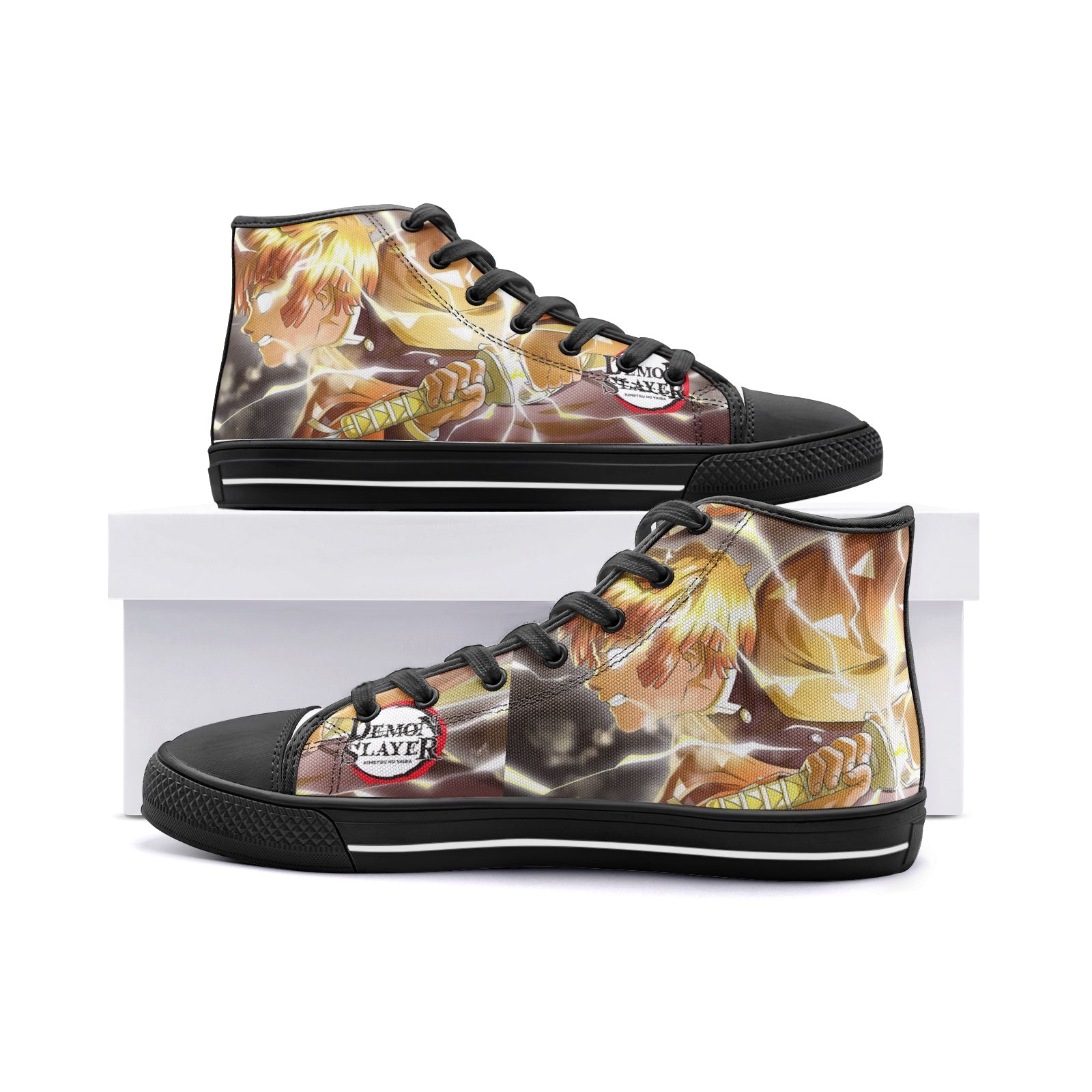 Zenitsu (Unisex High Top Canvas Shoes)