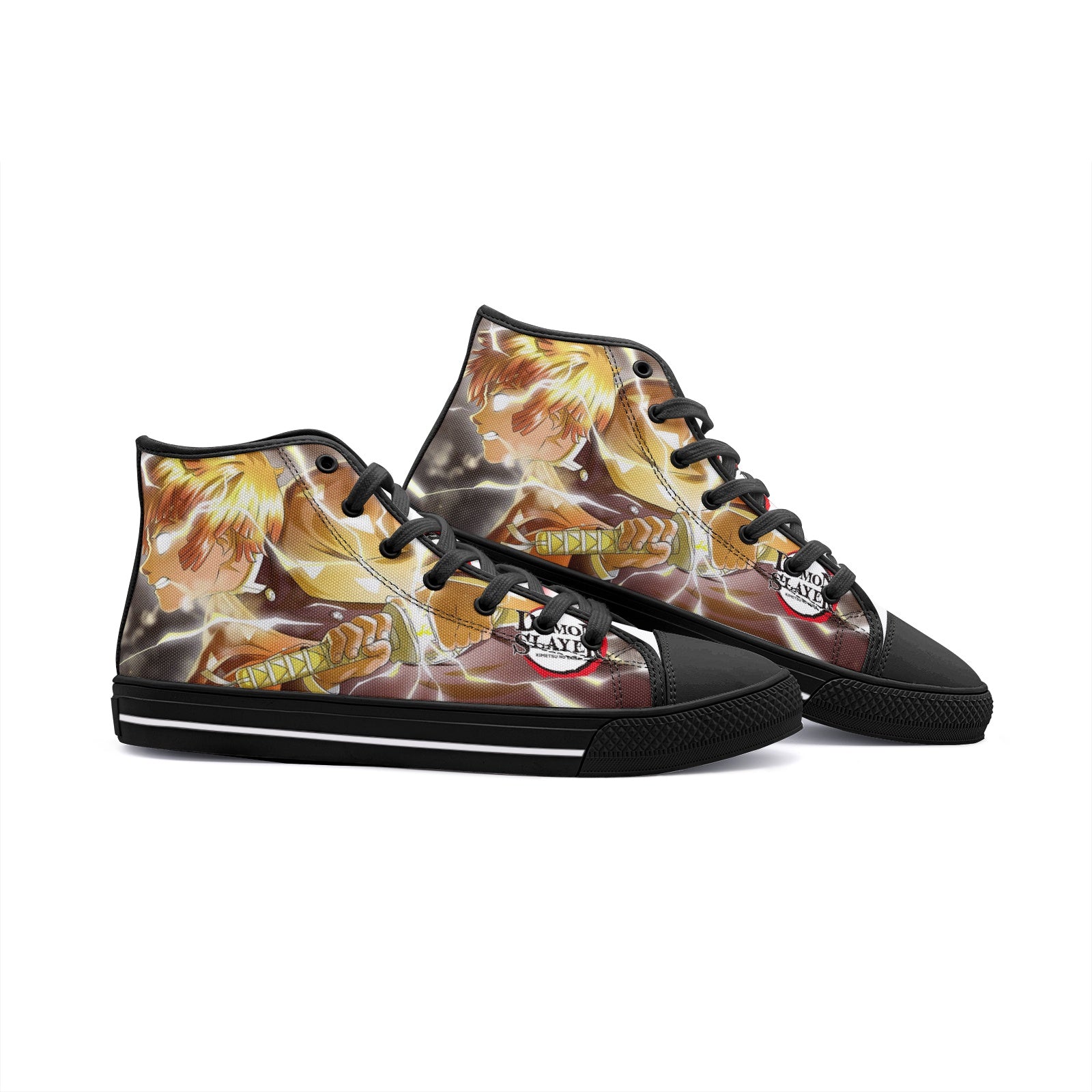 Zenitsu (Unisex High Top Canvas Shoes)