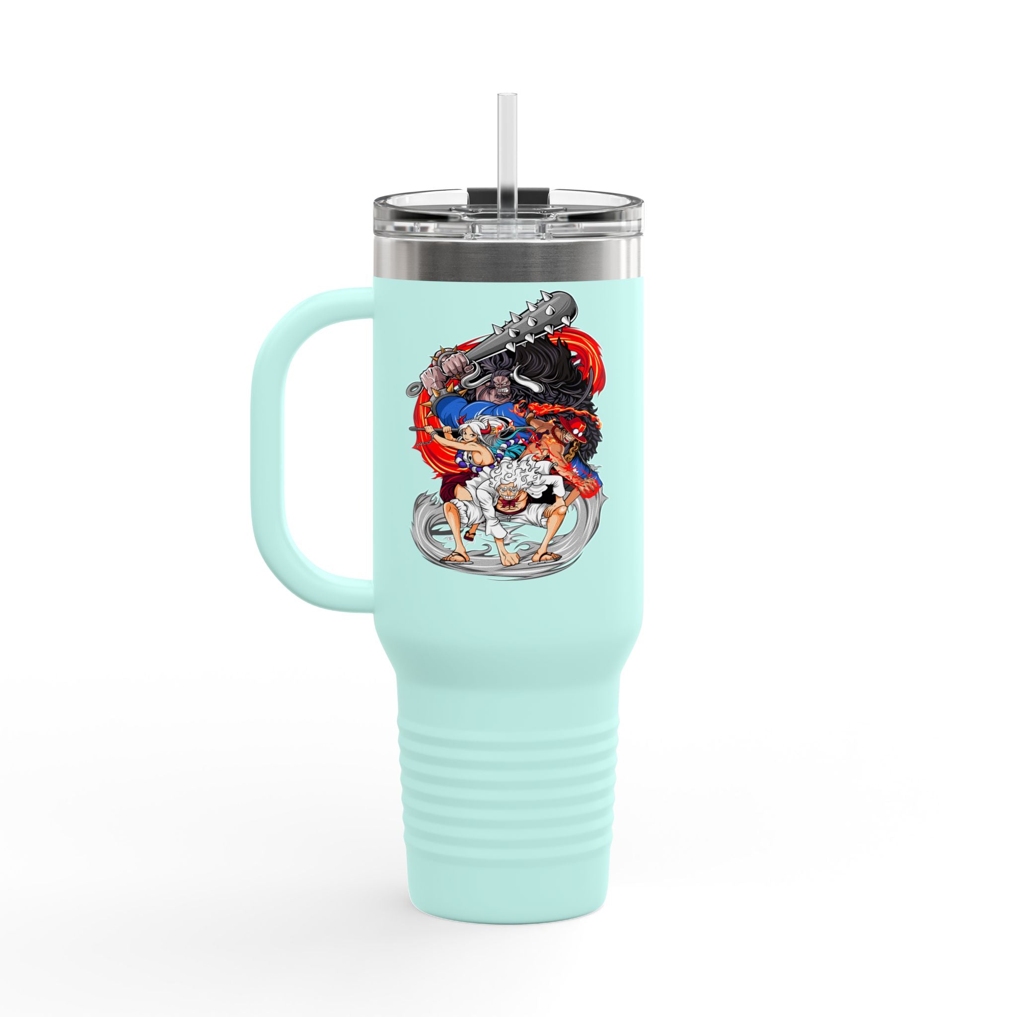 Kaido Tiger Skull Illustration 40oz Travel Mug | Insulated Tumbler