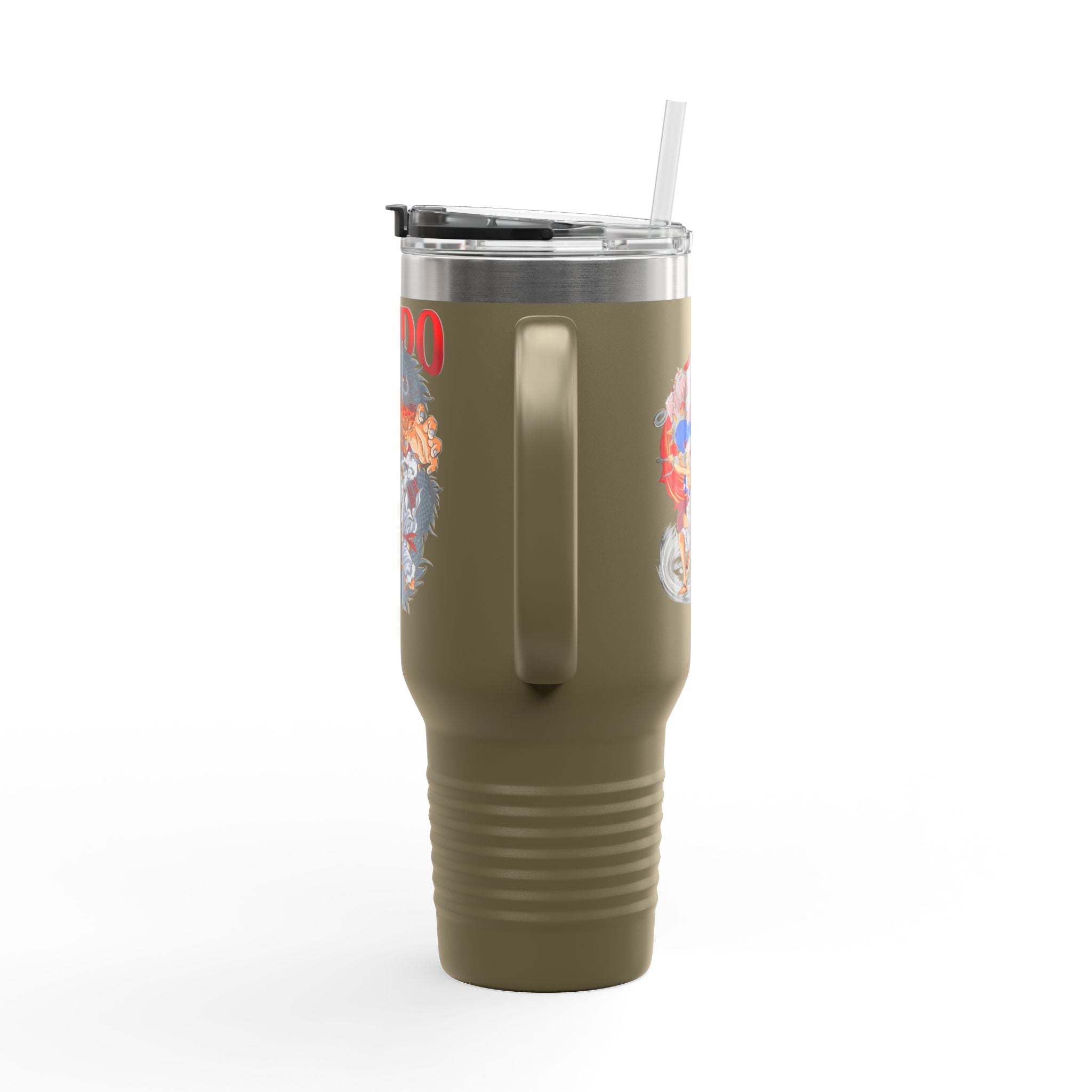 Kaido Tiger Skull Illustration 40oz Travel Mug | Insulated Tumbler