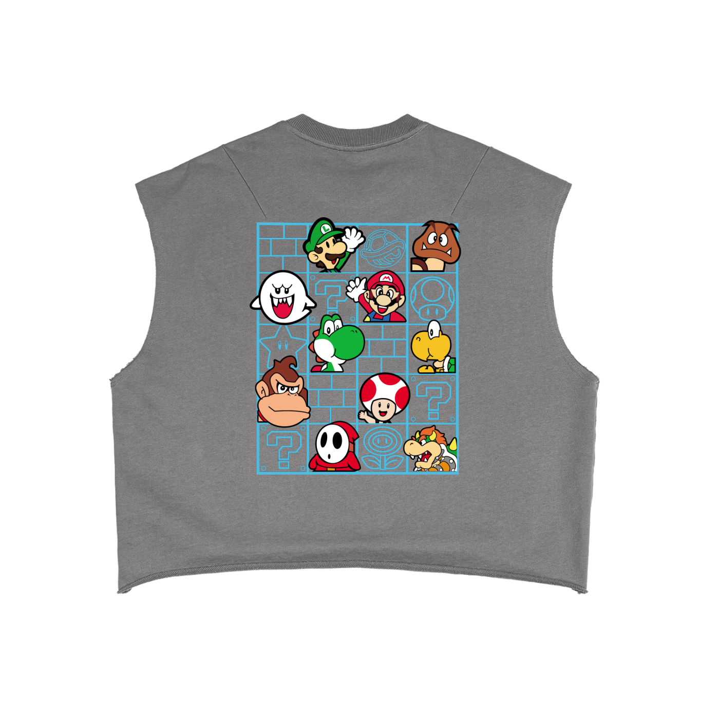 French Terry Boxy Tank Top