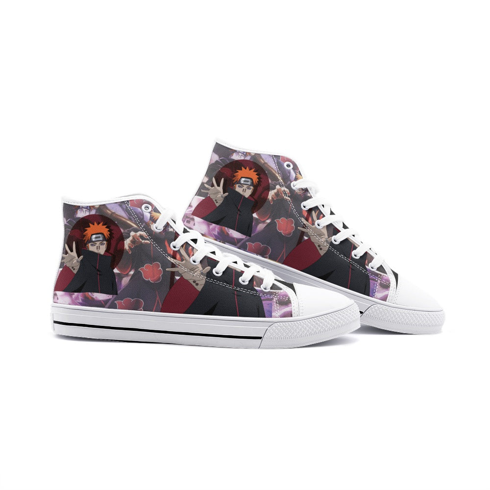 Akatsuki (Unisex High Top Canvas Shoes)