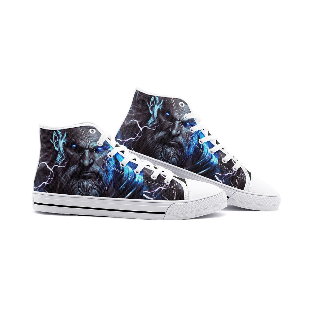 Thor custom Canvas (Unisex High Top Canvas Shoes)