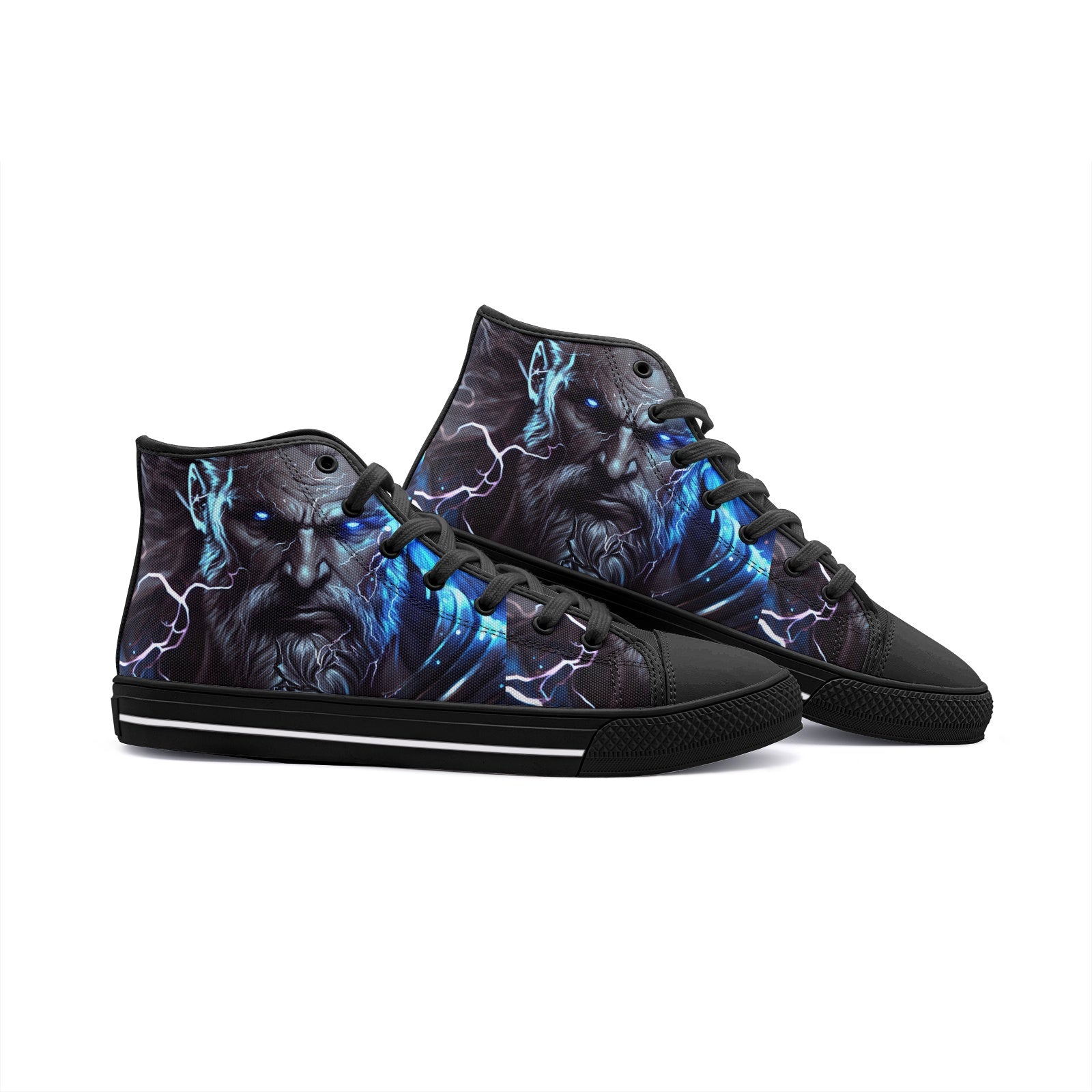 Thor custom Canvas (Unisex High Top Canvas Shoes)