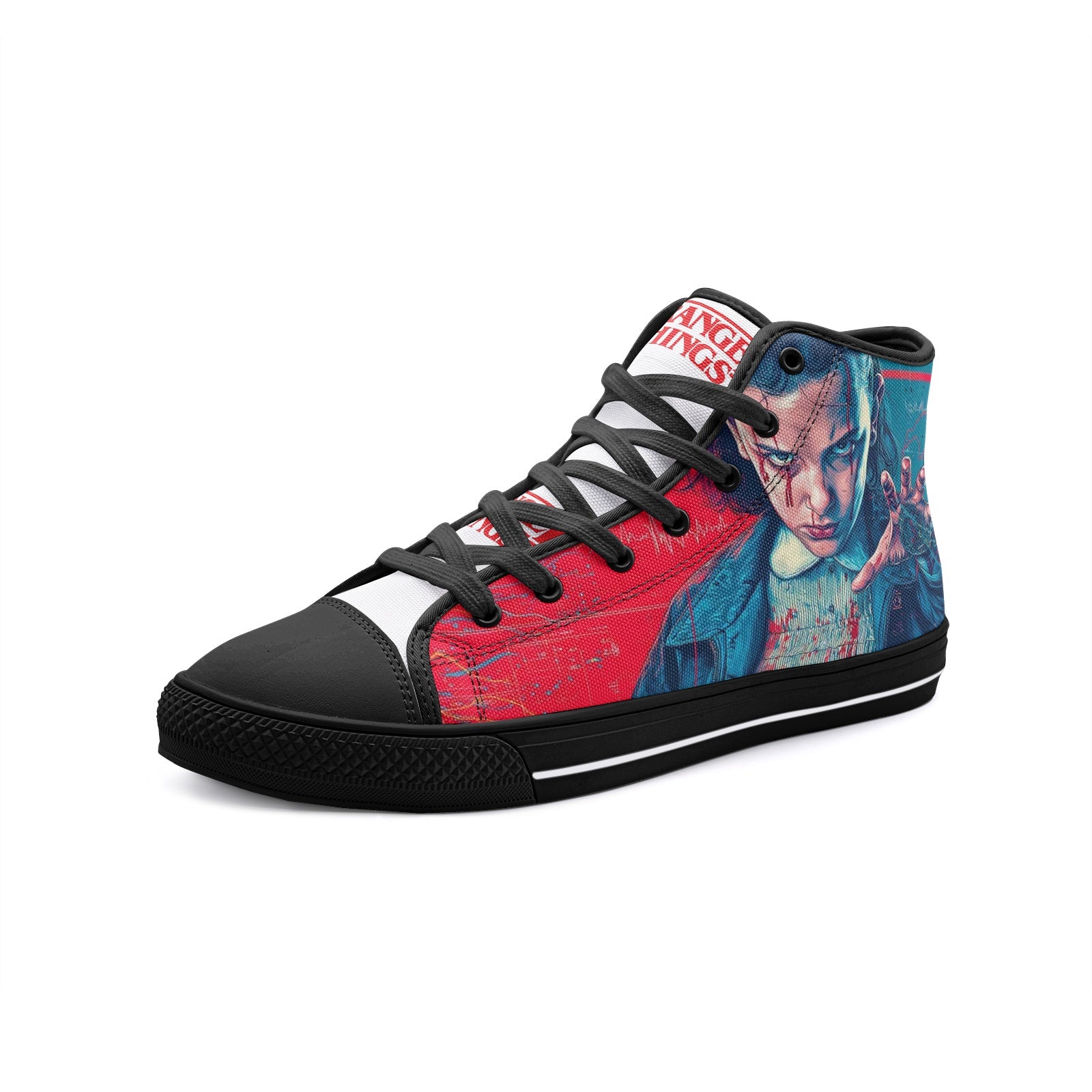 Eleven Edition (Unisex High Top Canvas Shoes)