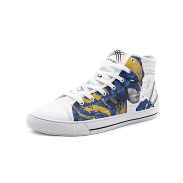 WolverineXMarvel (Unisex High Top Canvas Shoes)
