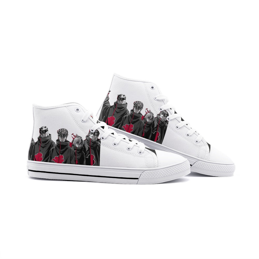 Akatsuki-Pain (Unisex High Top Canvas Shoes)