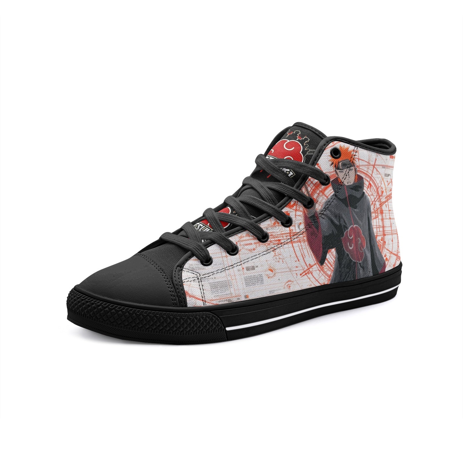 Akatsuki-Pain (Unisex High Top Canvas Shoes)