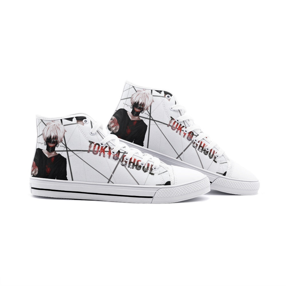 Tokyo Ghoul (Unisex High Top Canvas Shoes)