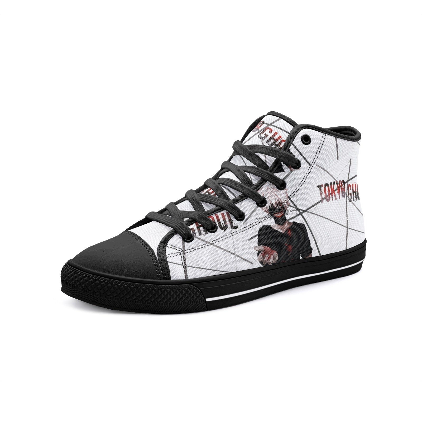 Tokyo Ghoul (Unisex High Top Canvas Shoes)