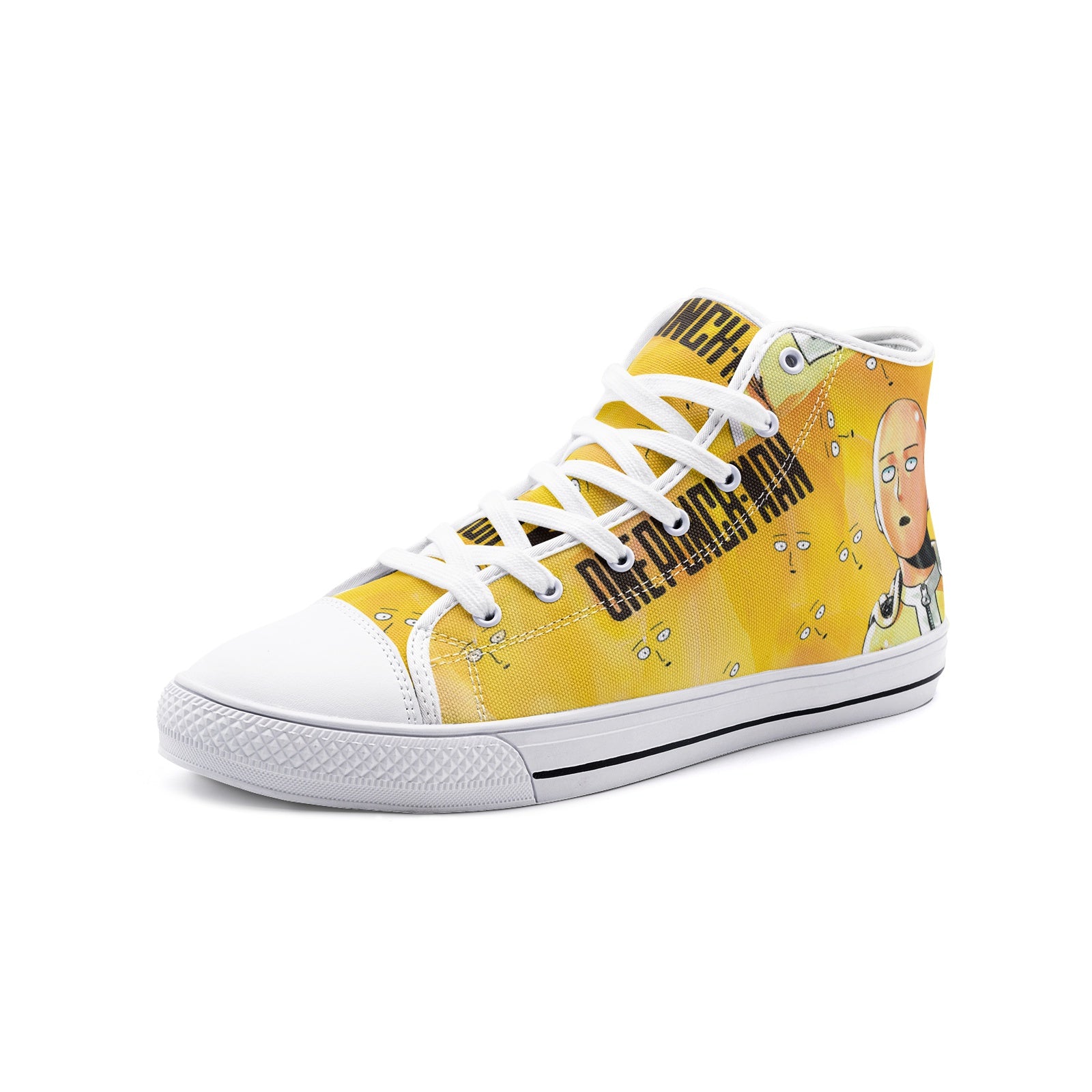 Saitama (Unisex High Top Canvas Shoes)