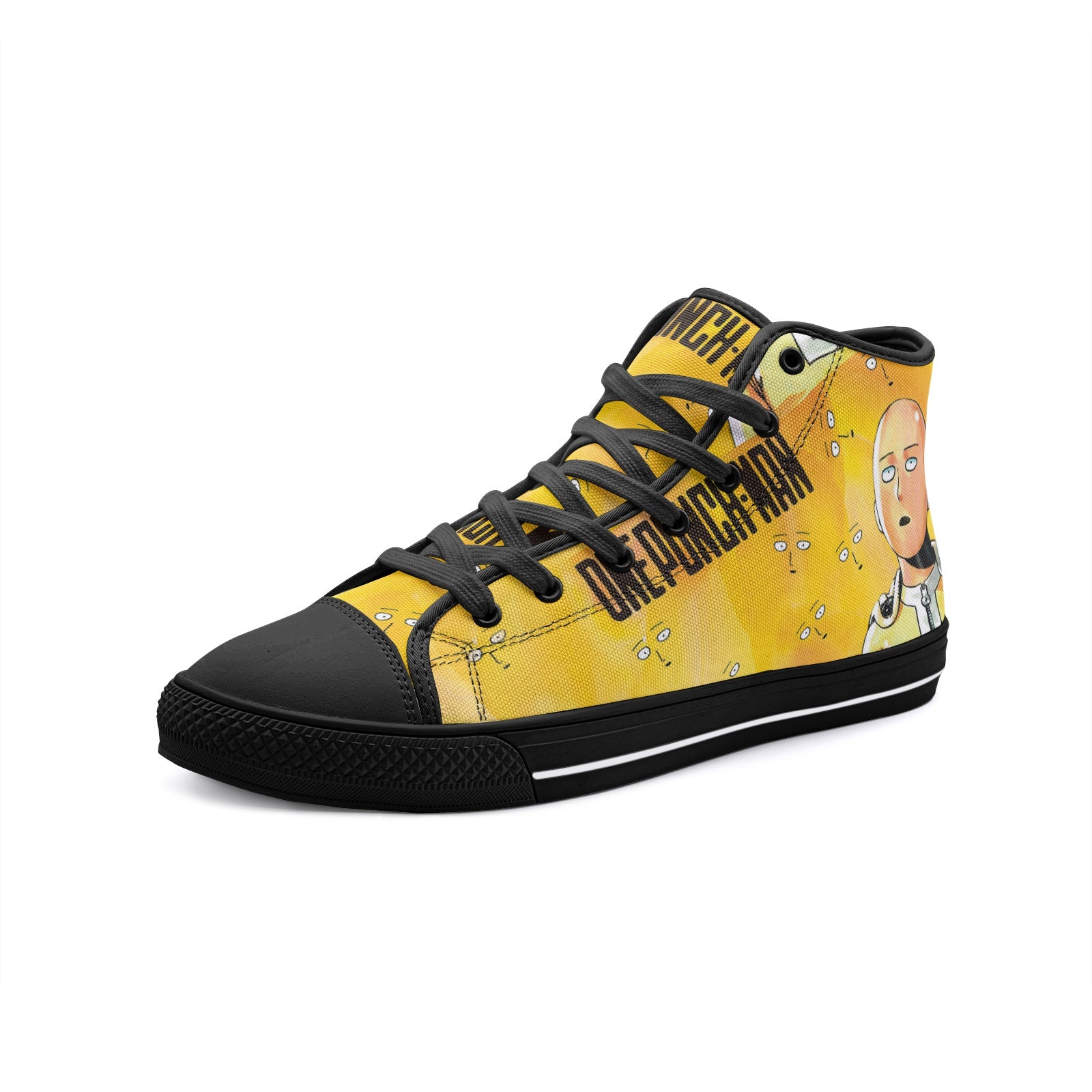Saitama (Unisex High Top Canvas Shoes)