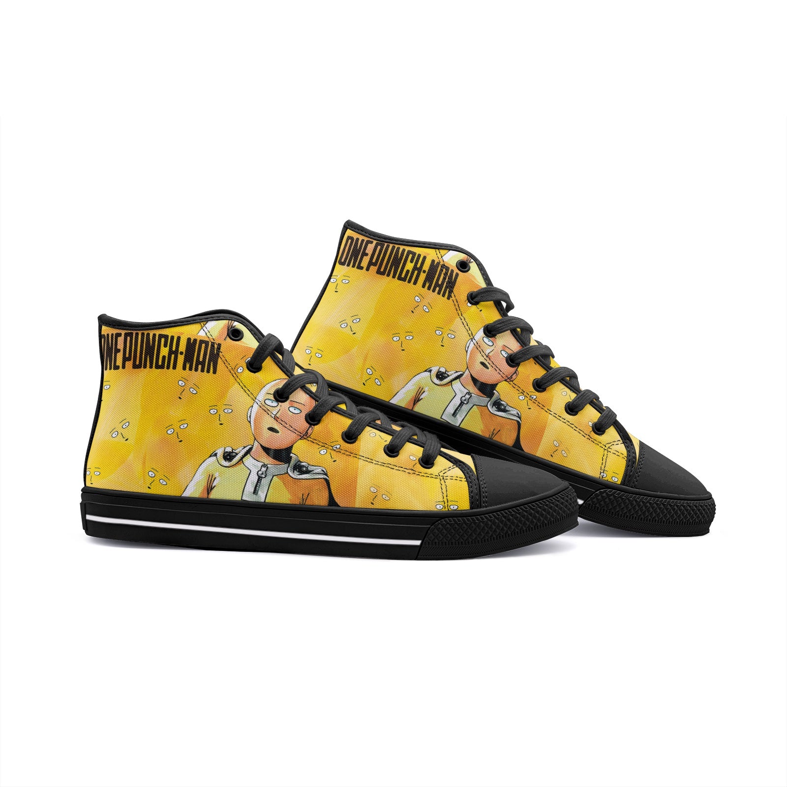 Saitama (Unisex High Top Canvas Shoes)