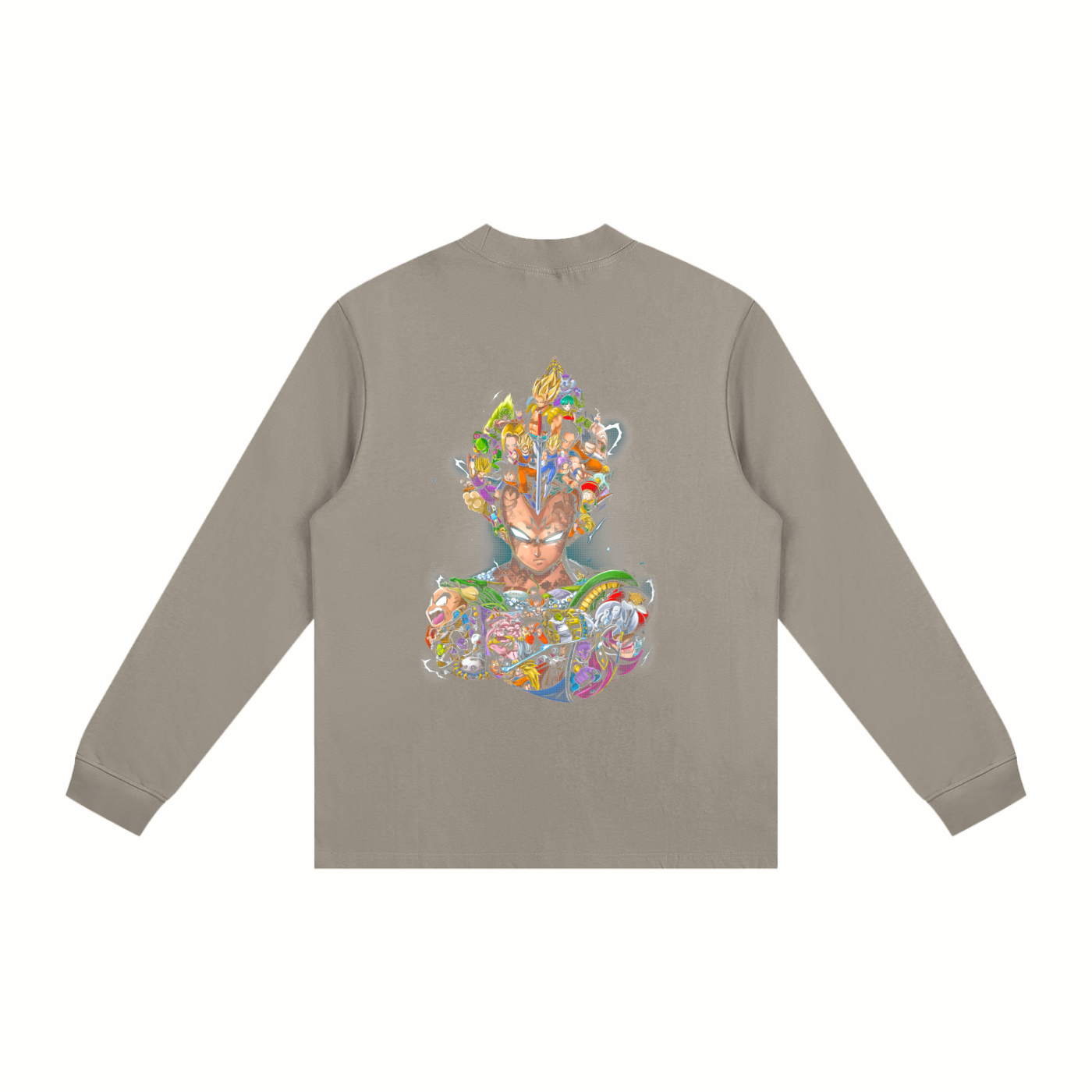 Anime Essential Non-Shrink Mock Neck Sweatshirt
